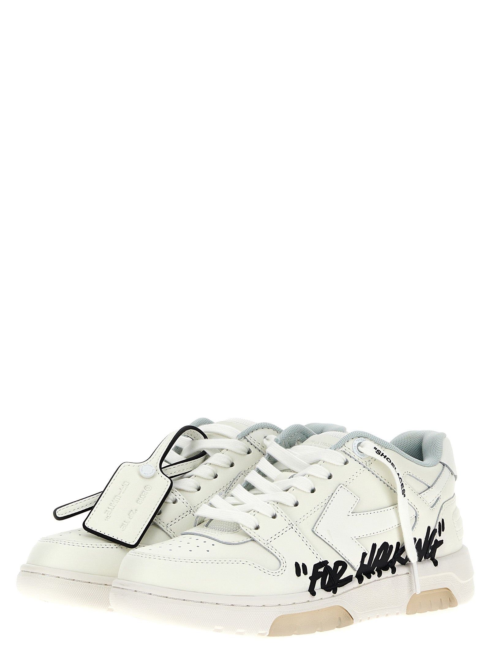Off-White Bicolor Bovine Leather Low Top Sneakers Off-White