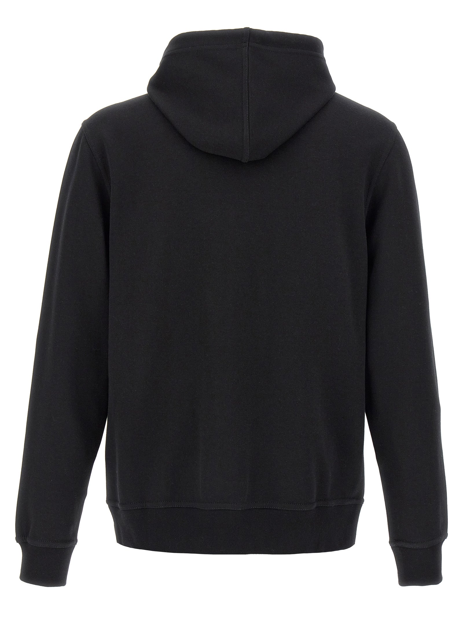 Brunello Cucinelli Black Cotton Sweatshirt Brunello Cucinelli