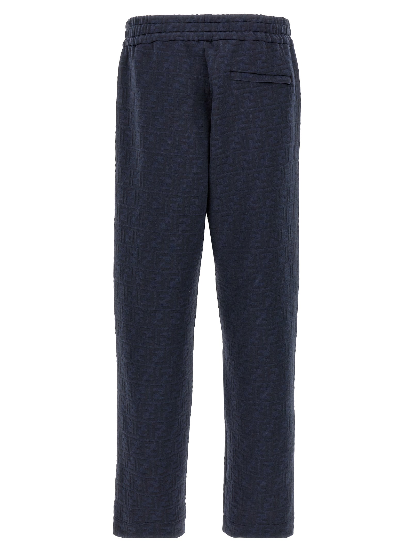 Fendi Blue Polyester Joggers (Workout Pants) Fendi