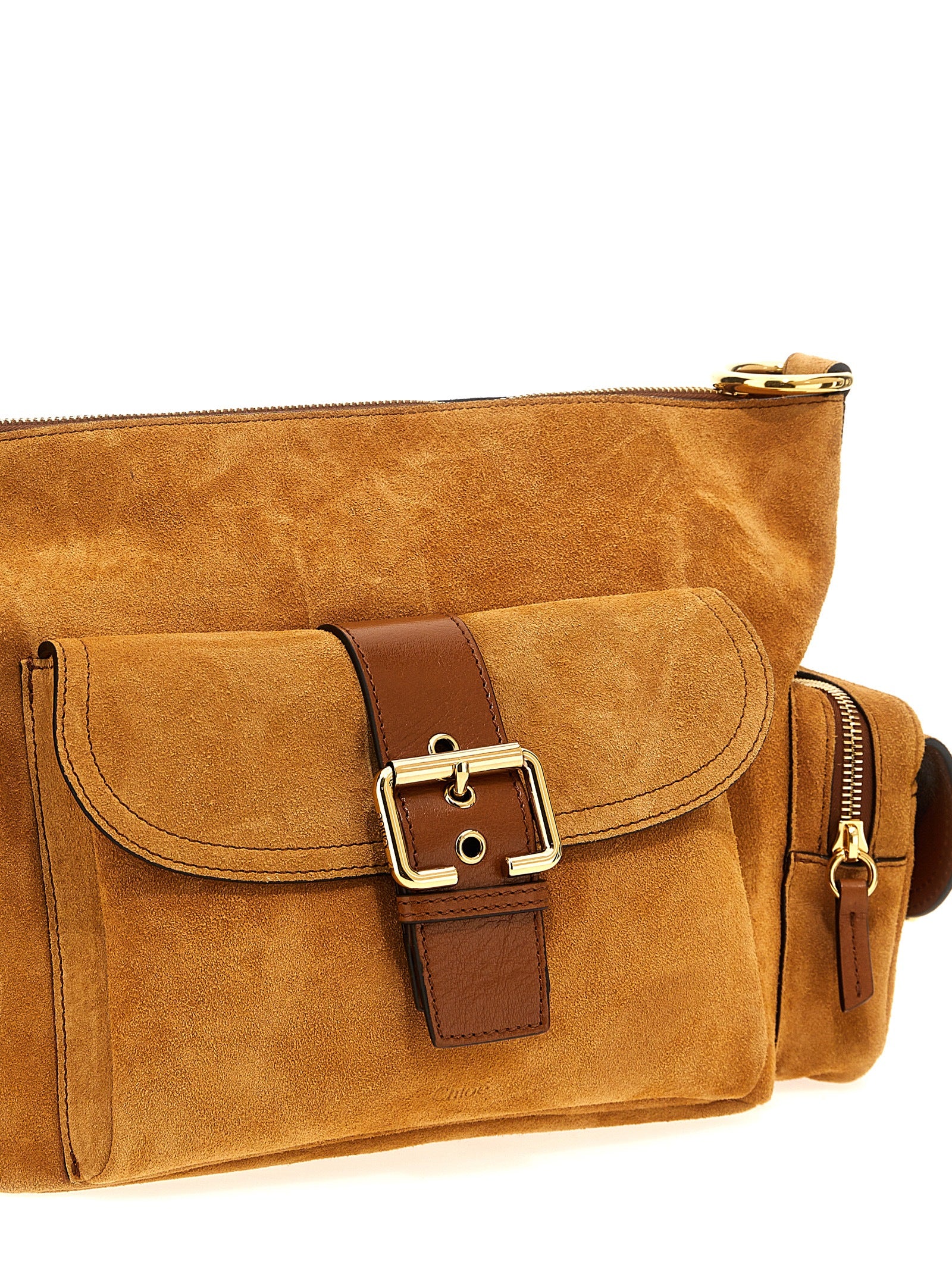 Chloé Brown Calfskin Shoulder Bag Chloé