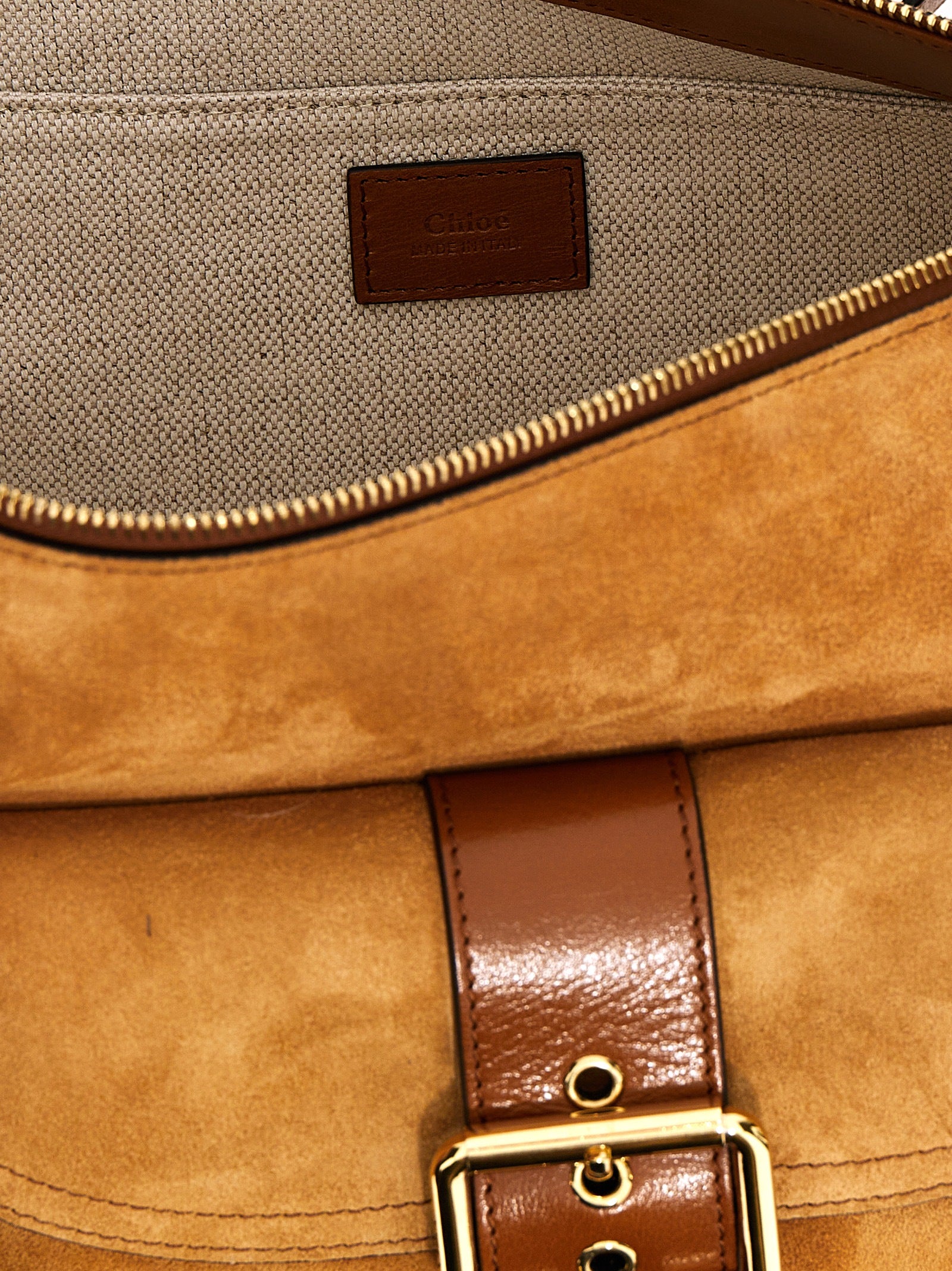 Chloé Brown Calfskin Shoulder Bag Chloé