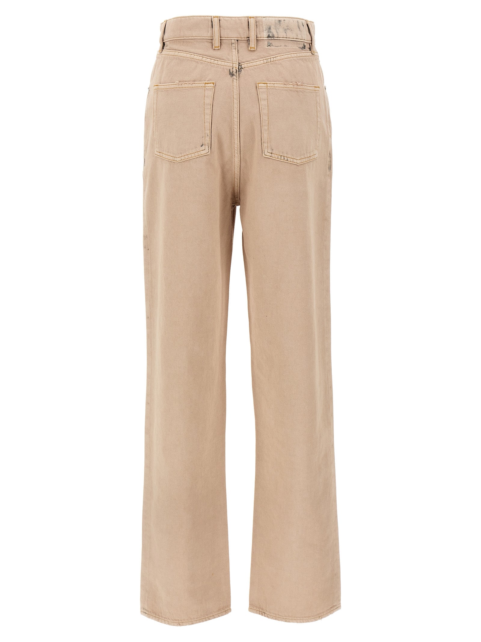 Golden Goose Multicolor Cotton Straight-Leg Jeans Golden Goose