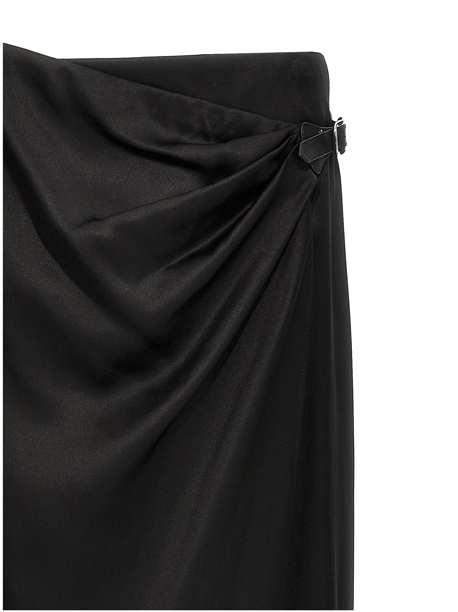Tom Ford Black Silk Mini Skirt Tom Ford