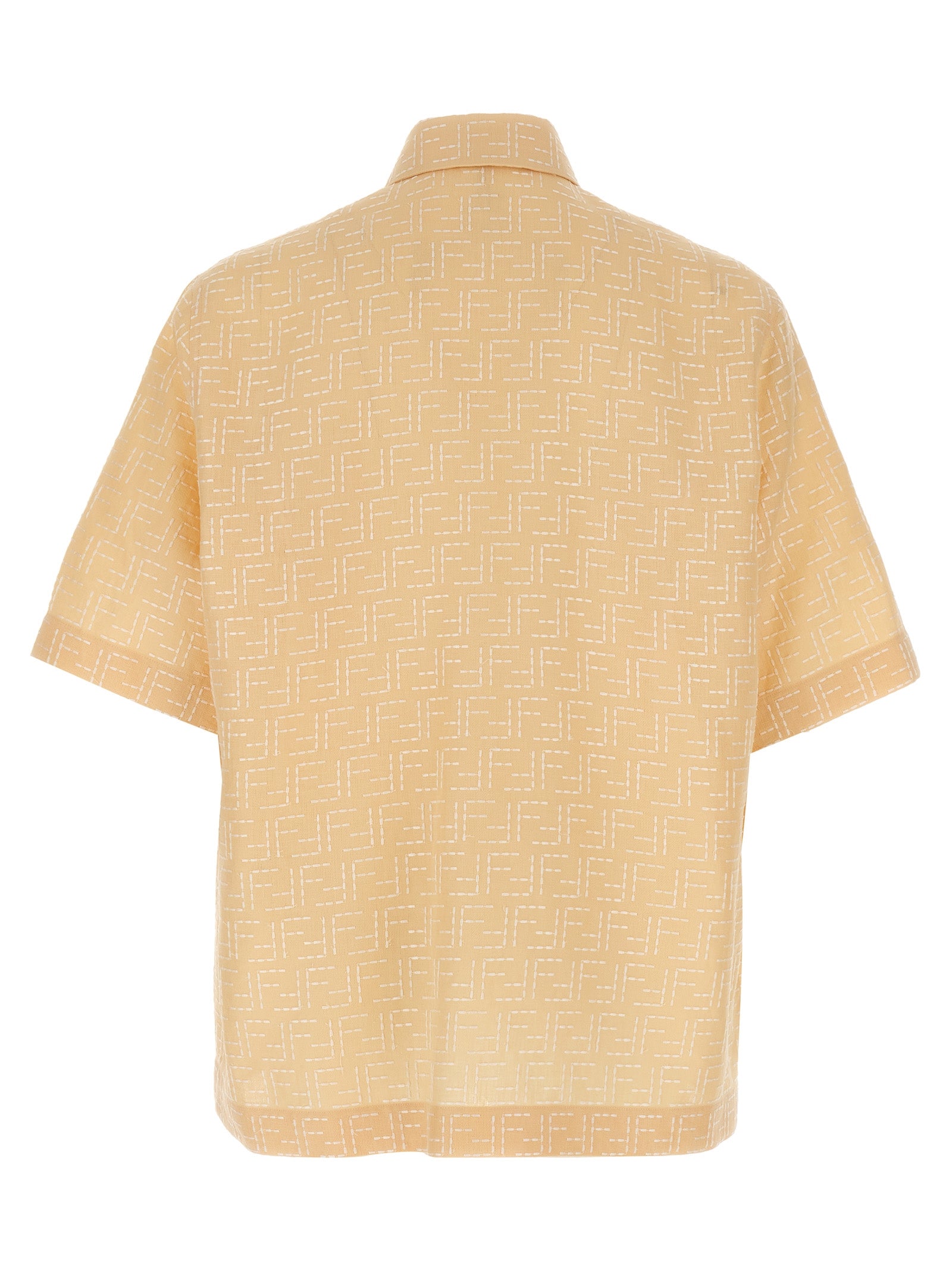 Fendi Beige Linen Blouse Fendi
