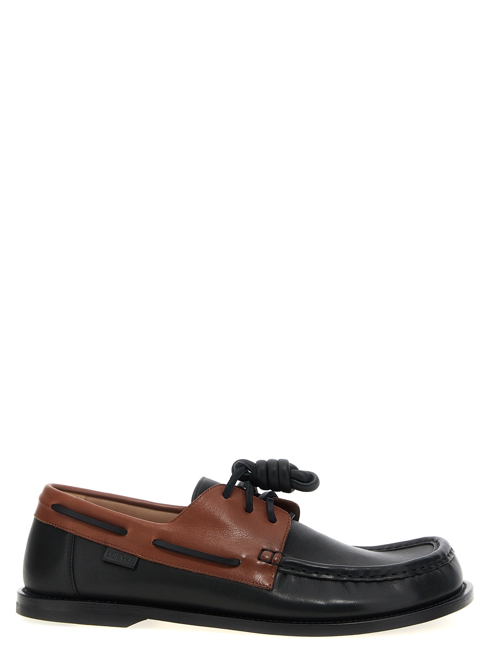 Loewe Multicolor Calfskin Slip-On Loafers Loewe