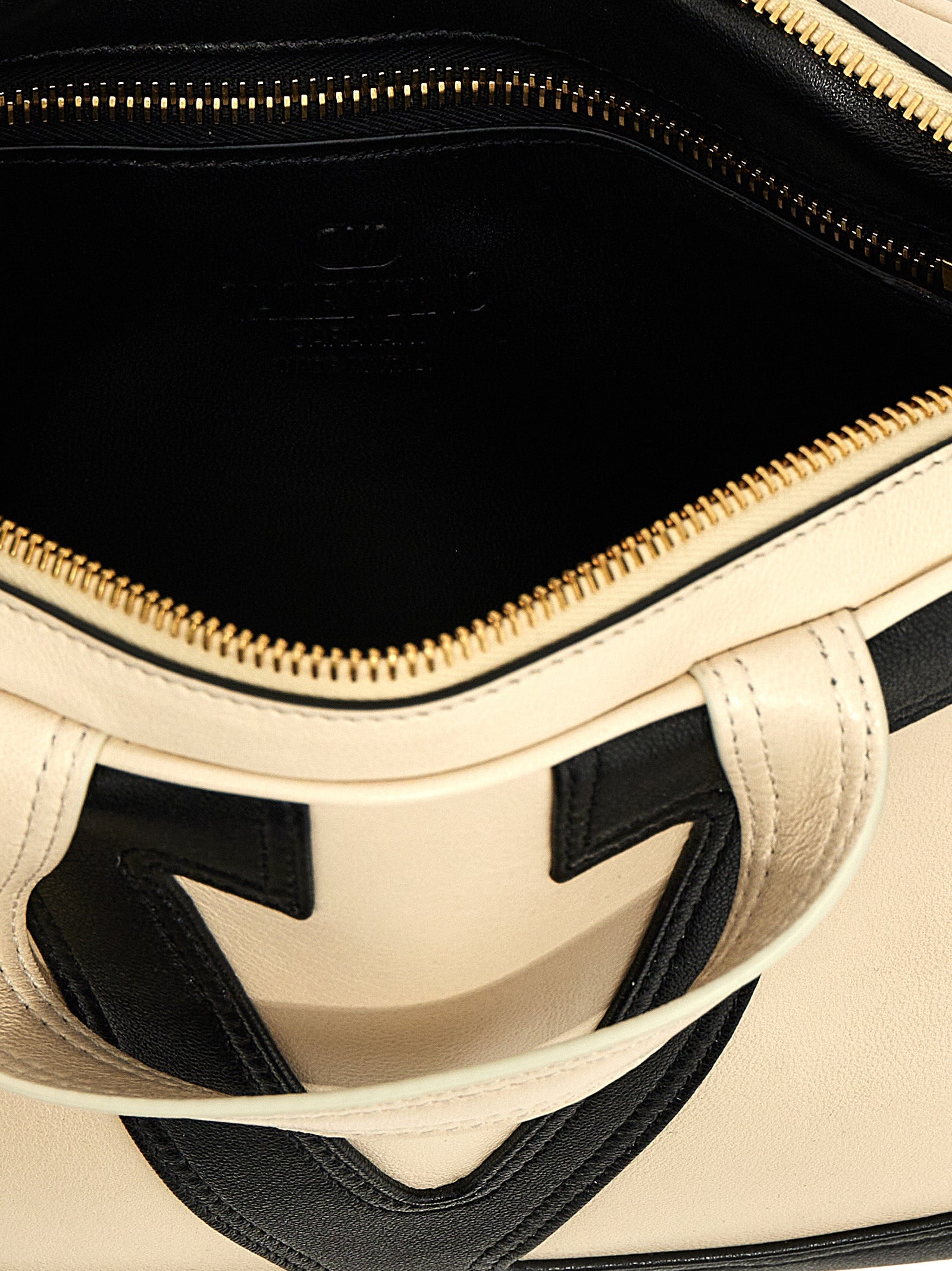 Valentino Garavani Bicolor Lamb Leather Handbag Valentino Garavani