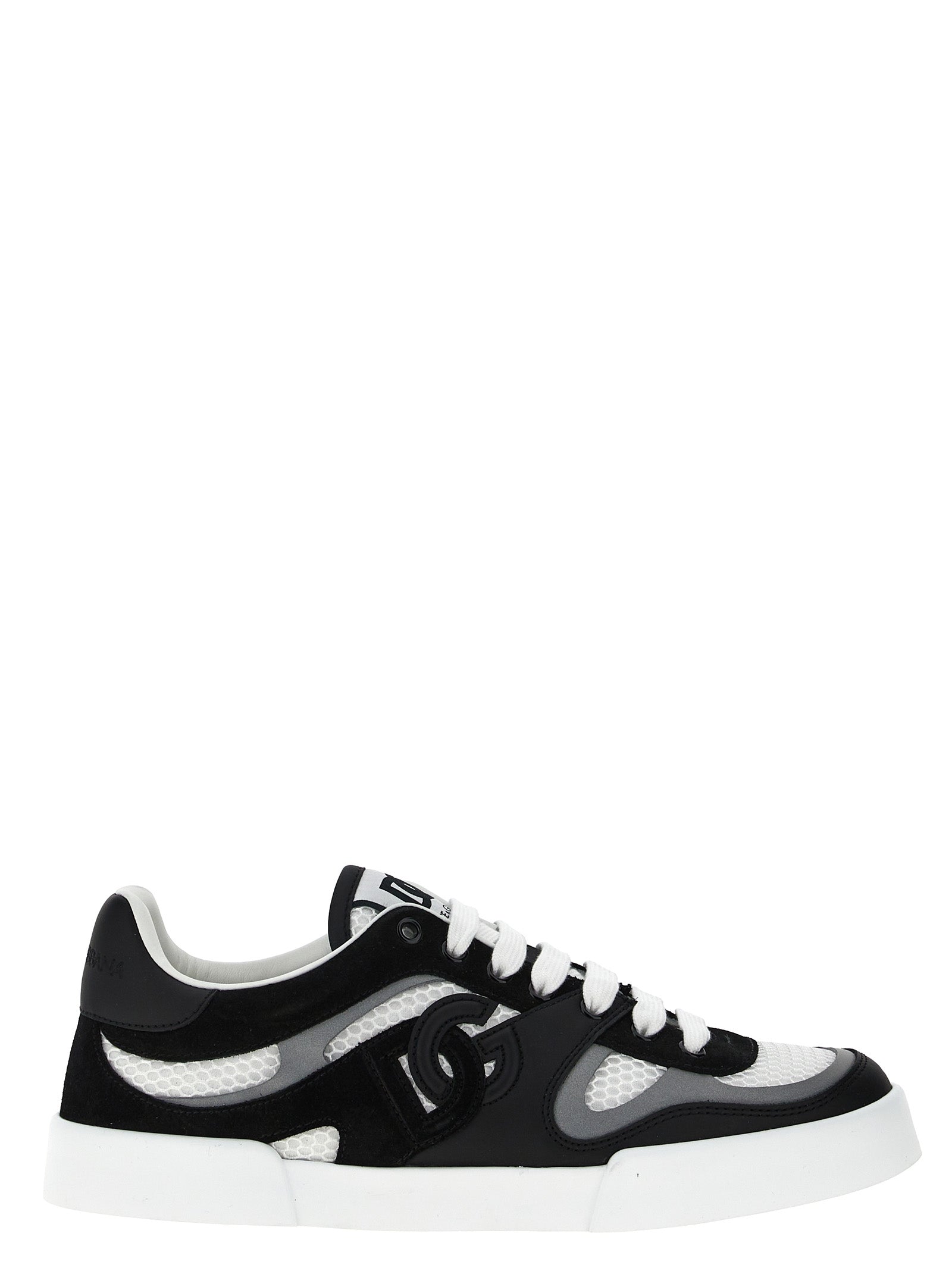 Dolce & Gabbana Bicolor Calfskin Sneakers Dolce & Gabbana