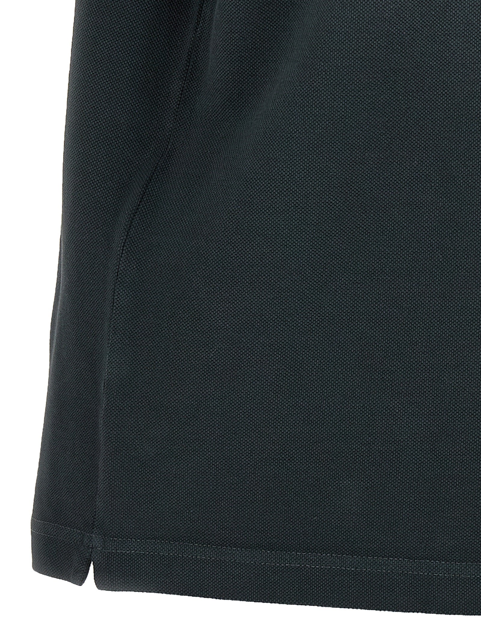 Alexander McQueen Gray Cotton Polo Shirt Alexander McQueen