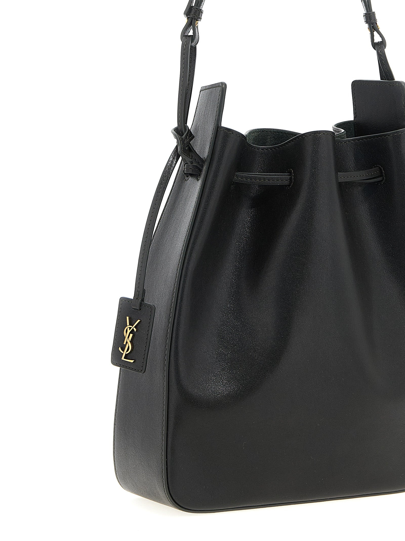 Saint Laurent Bicolor Calfskin Crossbody Bag Saint Laurent