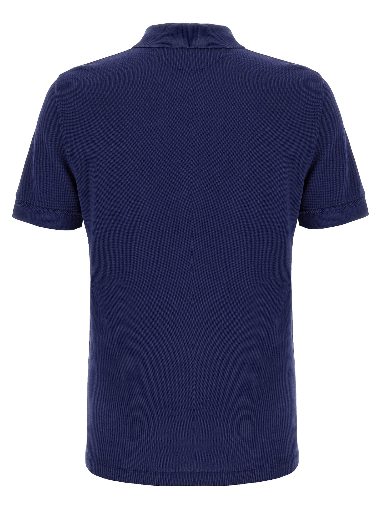 Tom Ford Blue Lyocell Polo Shirt Tom Ford