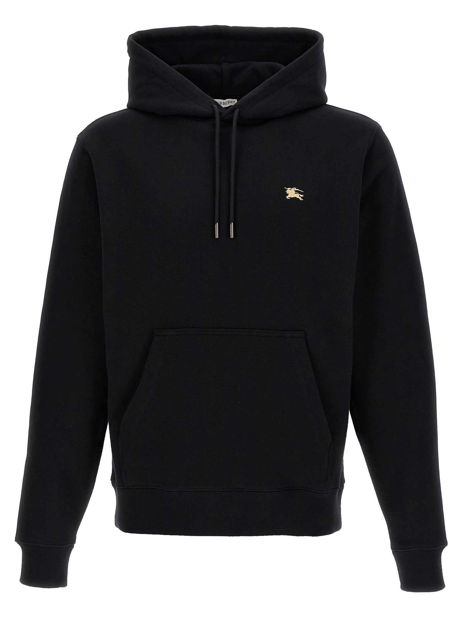 Burberry Black Cotton Sweatshirt Burberry