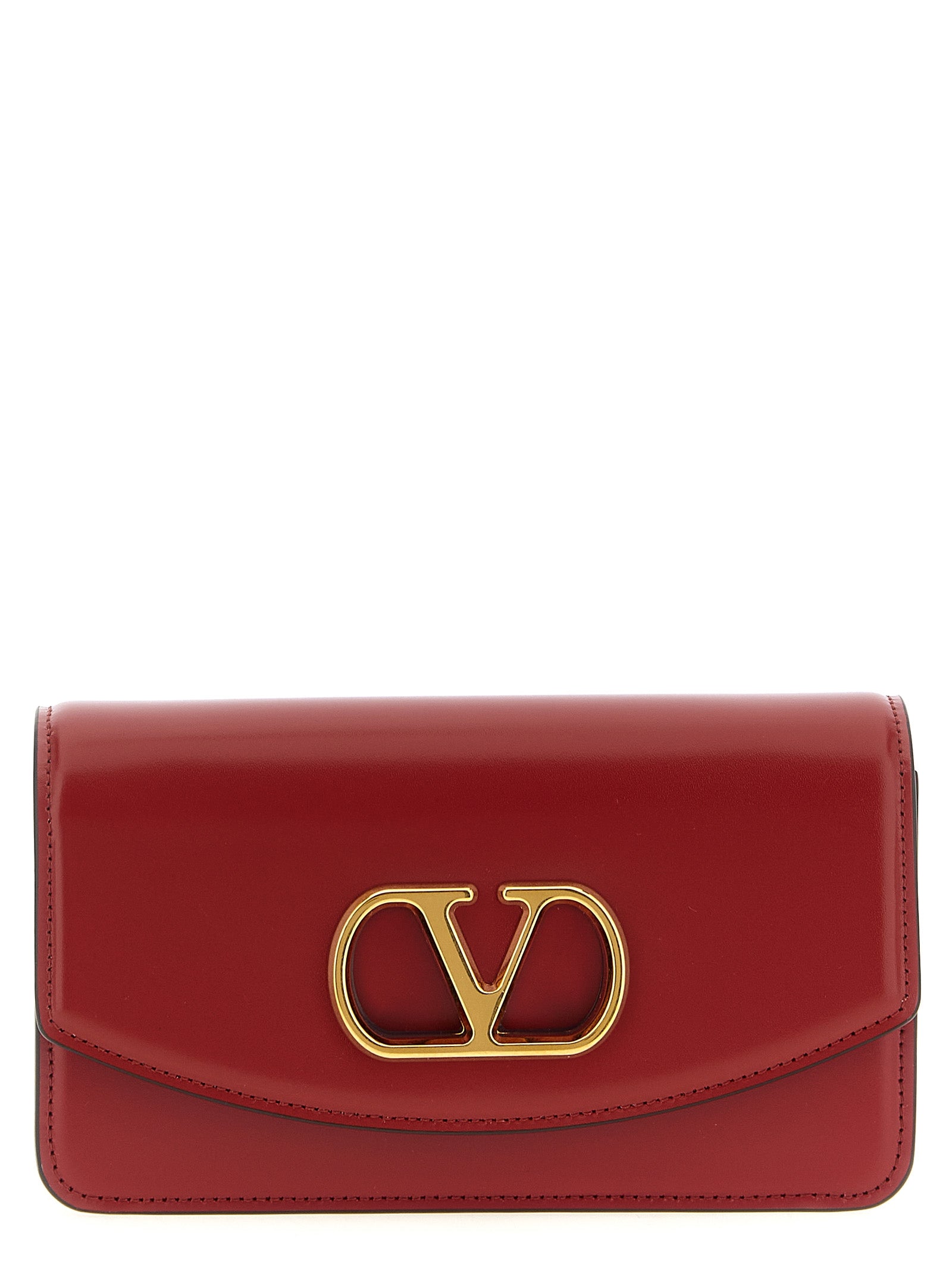 Valentino Garavani Multicolor Calfskin Clutch Bag Valentino Garavani
