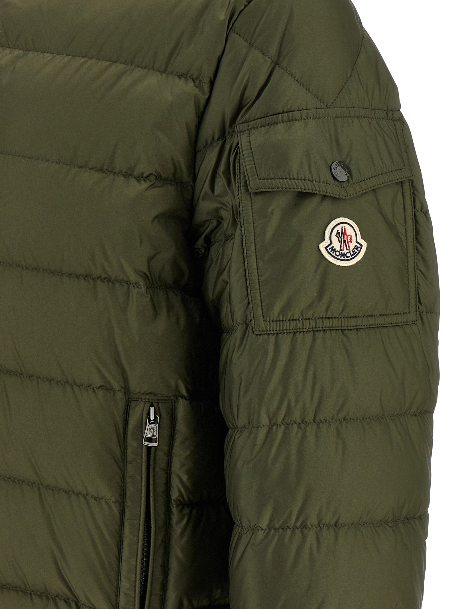 Moncler Bicolor Polyamide Full-Length Jacket Moncler