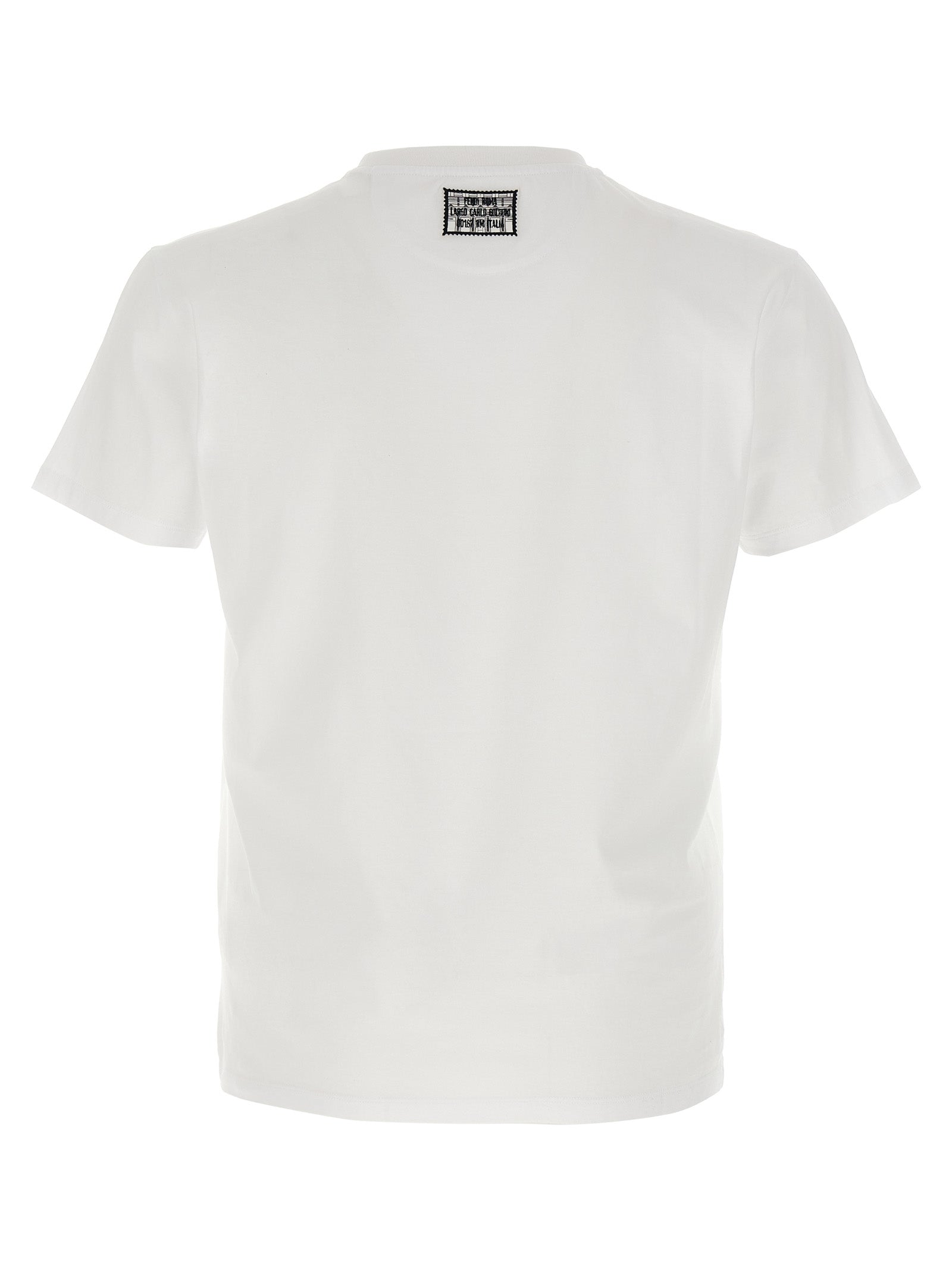Fendi White Cotton T-Shirt Fendi