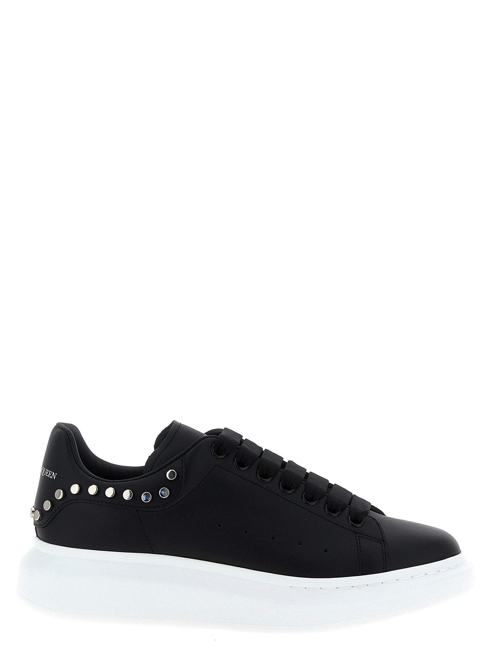Alexander McQueen Black Calfskin Chunky Sneakers Alexander McQueen