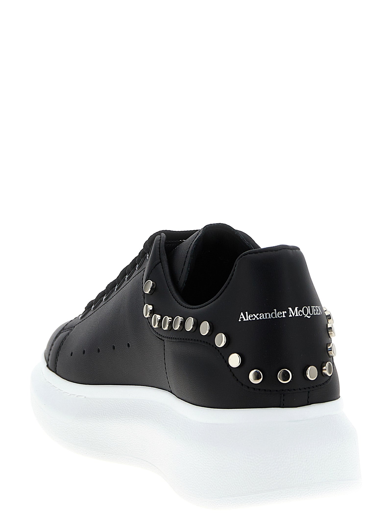 Alexander McQueen Black Calfskin Chunky Sneakers Alexander McQueen