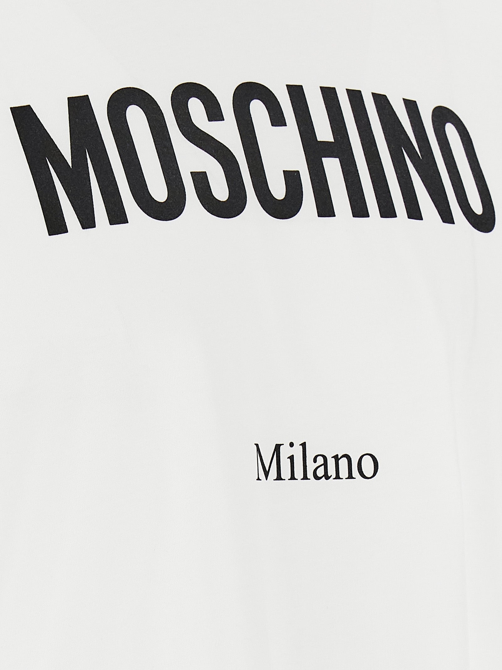 Moschino Bicolor Cotton T-Shirt Moschino