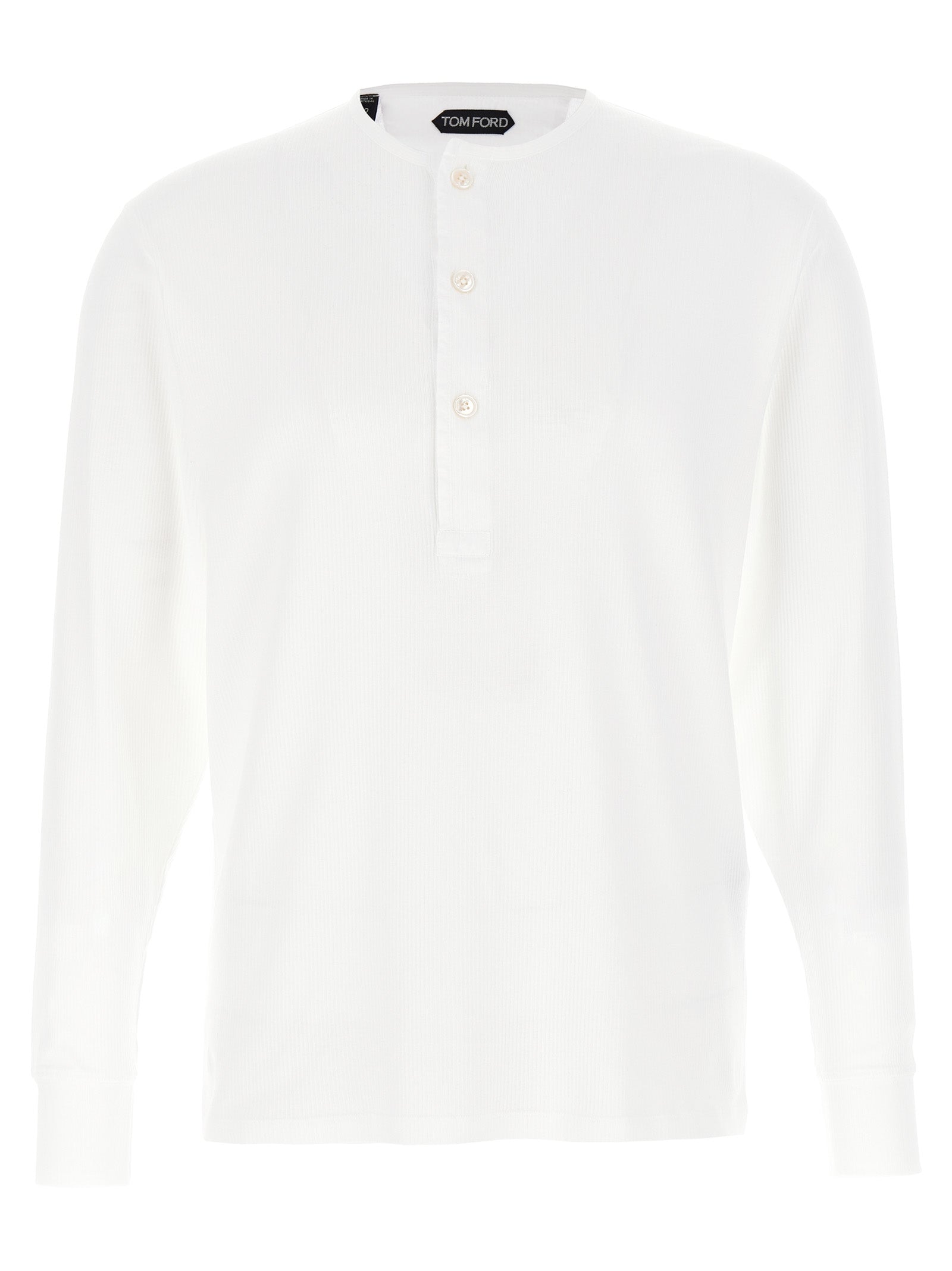 Tom Ford White Cotton T-Shirt Tom Ford