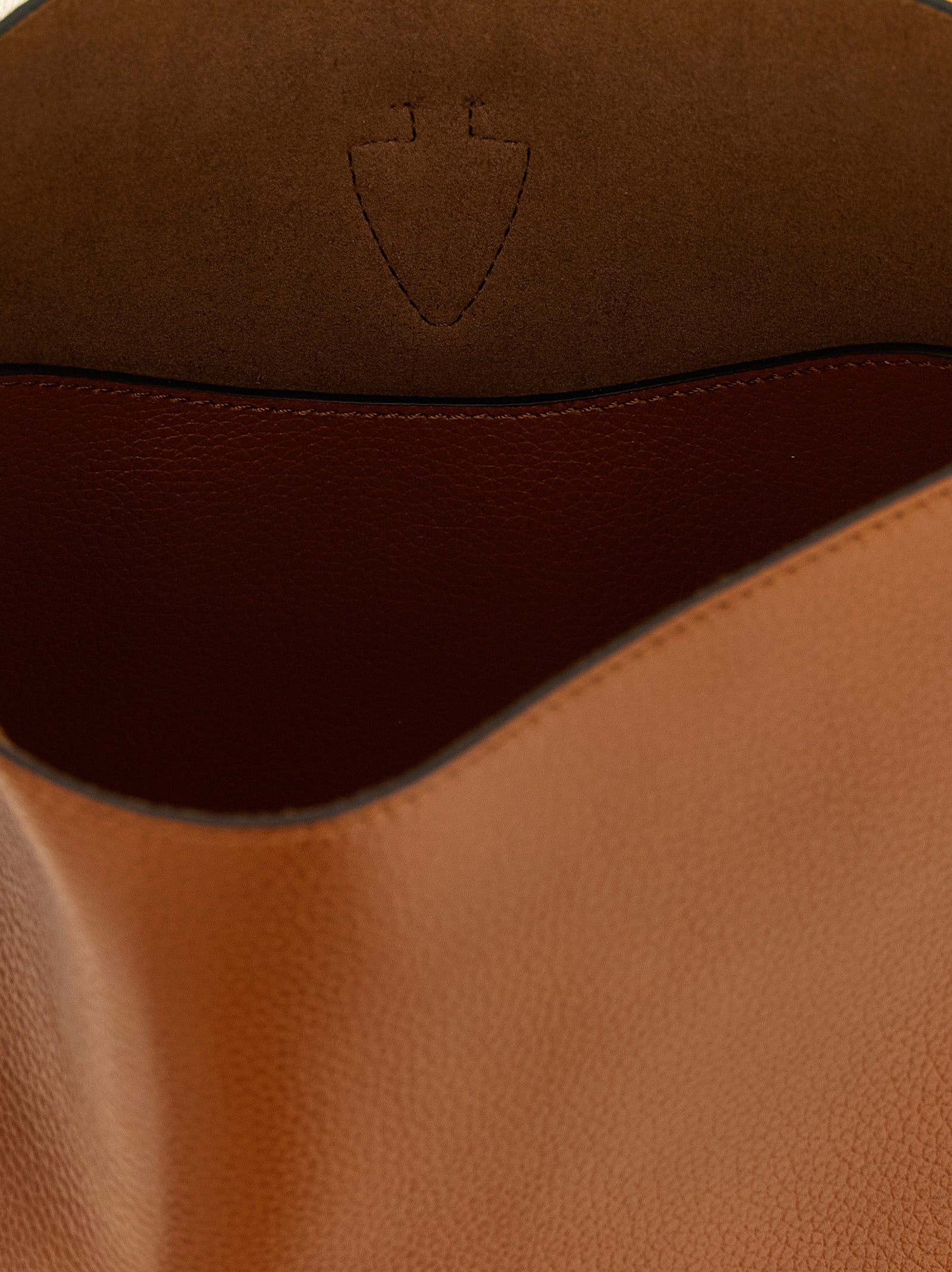 Tod's Brown Calfskin Handbag Tod's