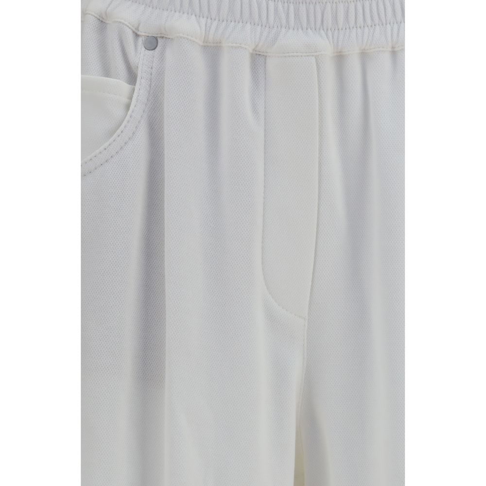 Brunello Cucinelli White Cotton Bermuda Shorts Brunello Cucinelli