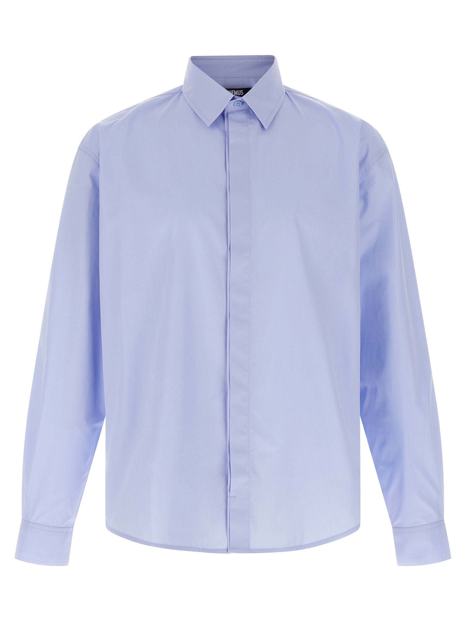 Jacquemus Blue Cotton Blouse Jacquemus