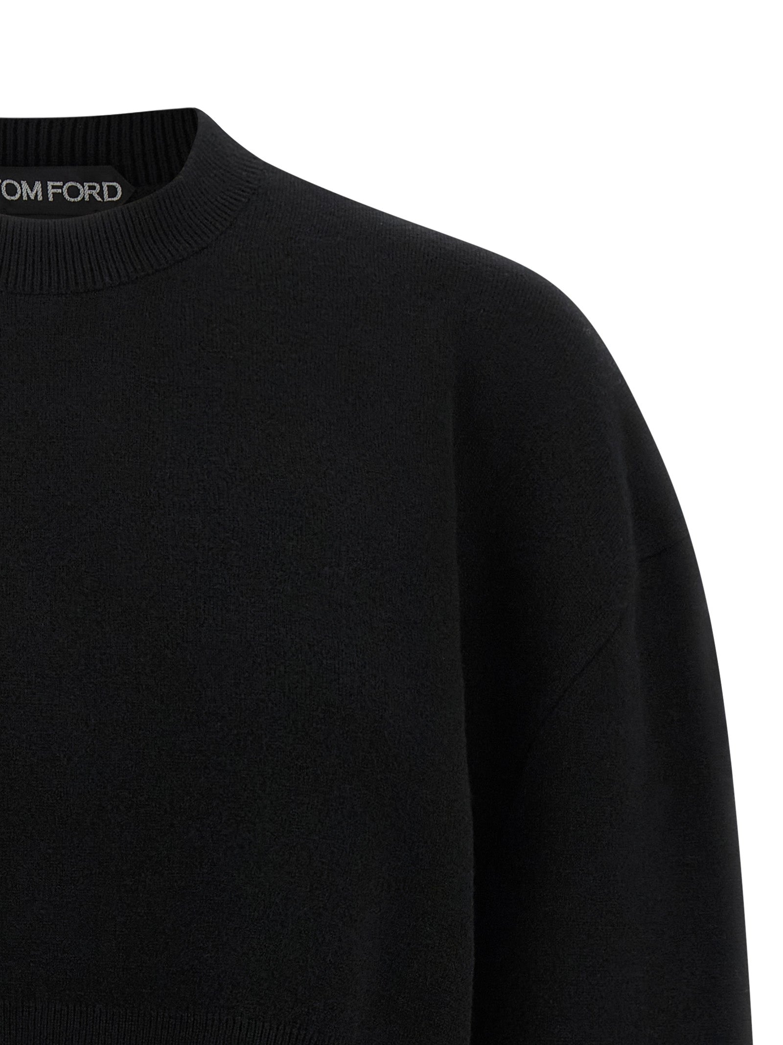 Tom Ford Black Virgin Wool Cardigan Tom Ford