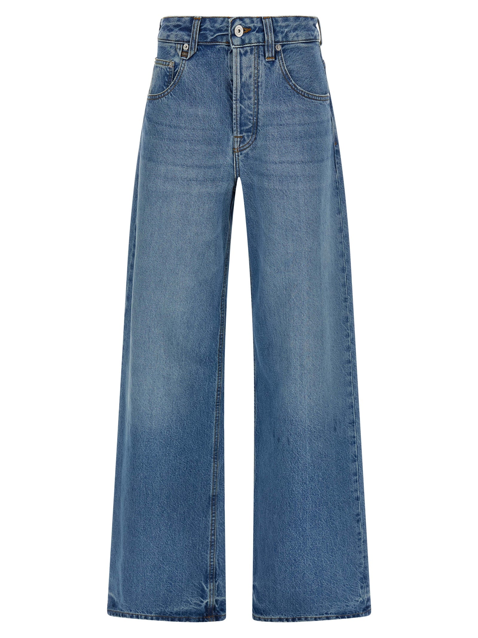 Jacquemus Blue Cotton Jeans Denim Jacquemus