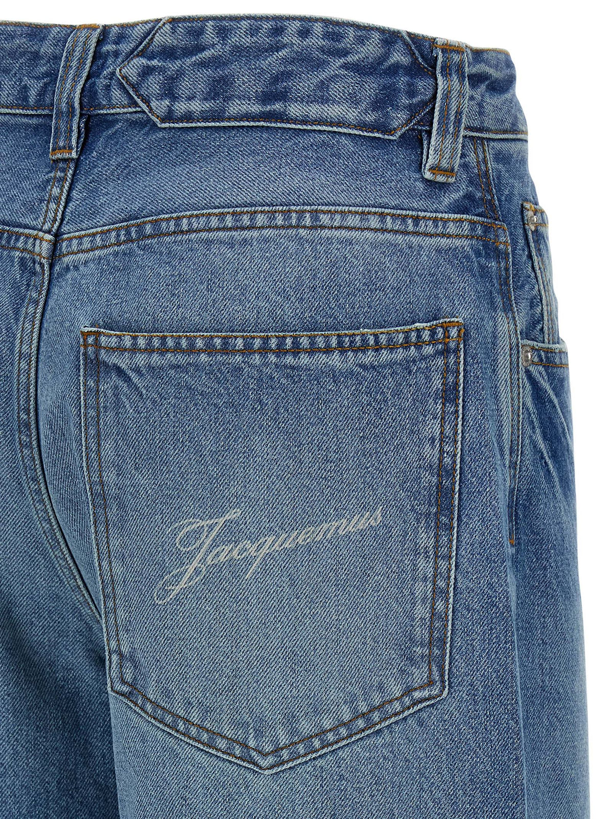 Jacquemus Blue Cotton Jeans Denim Jacquemus