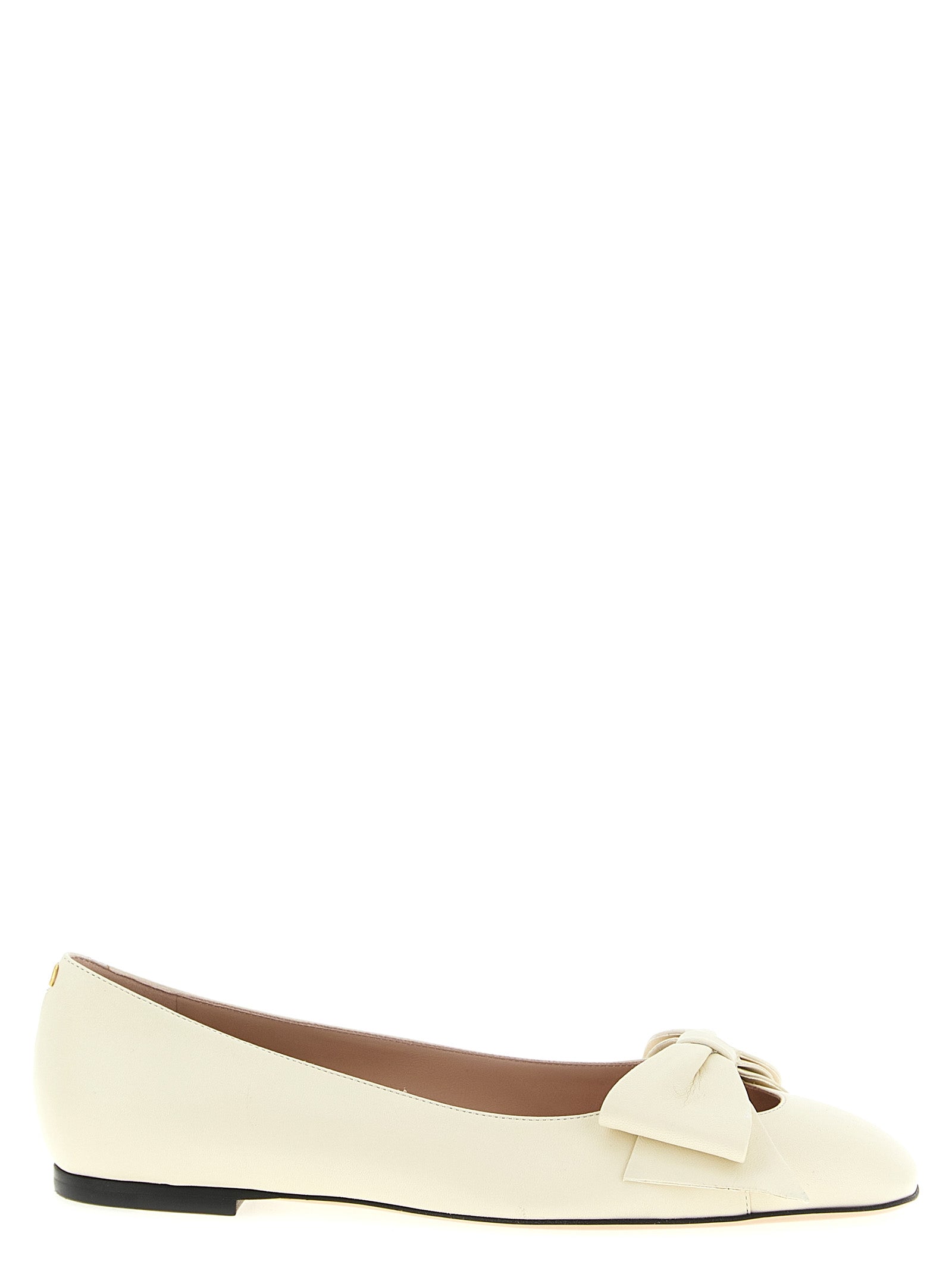 Valentino Garavani White Leather Ballet Flats Valentino Garavani