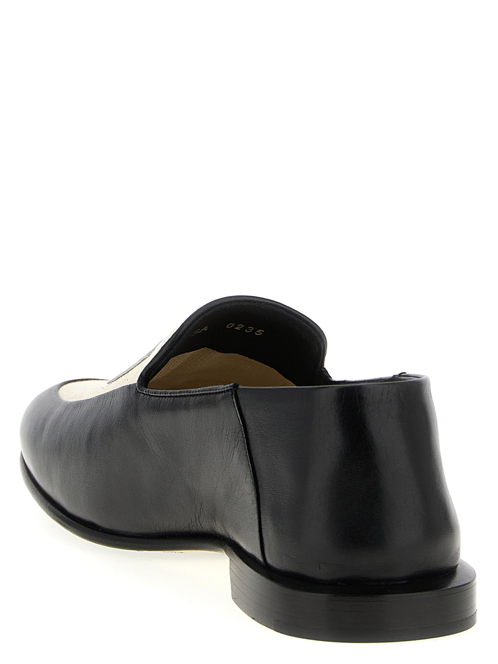 Givenchy Black Lamb Leather Slip-On Loafers Givenchy