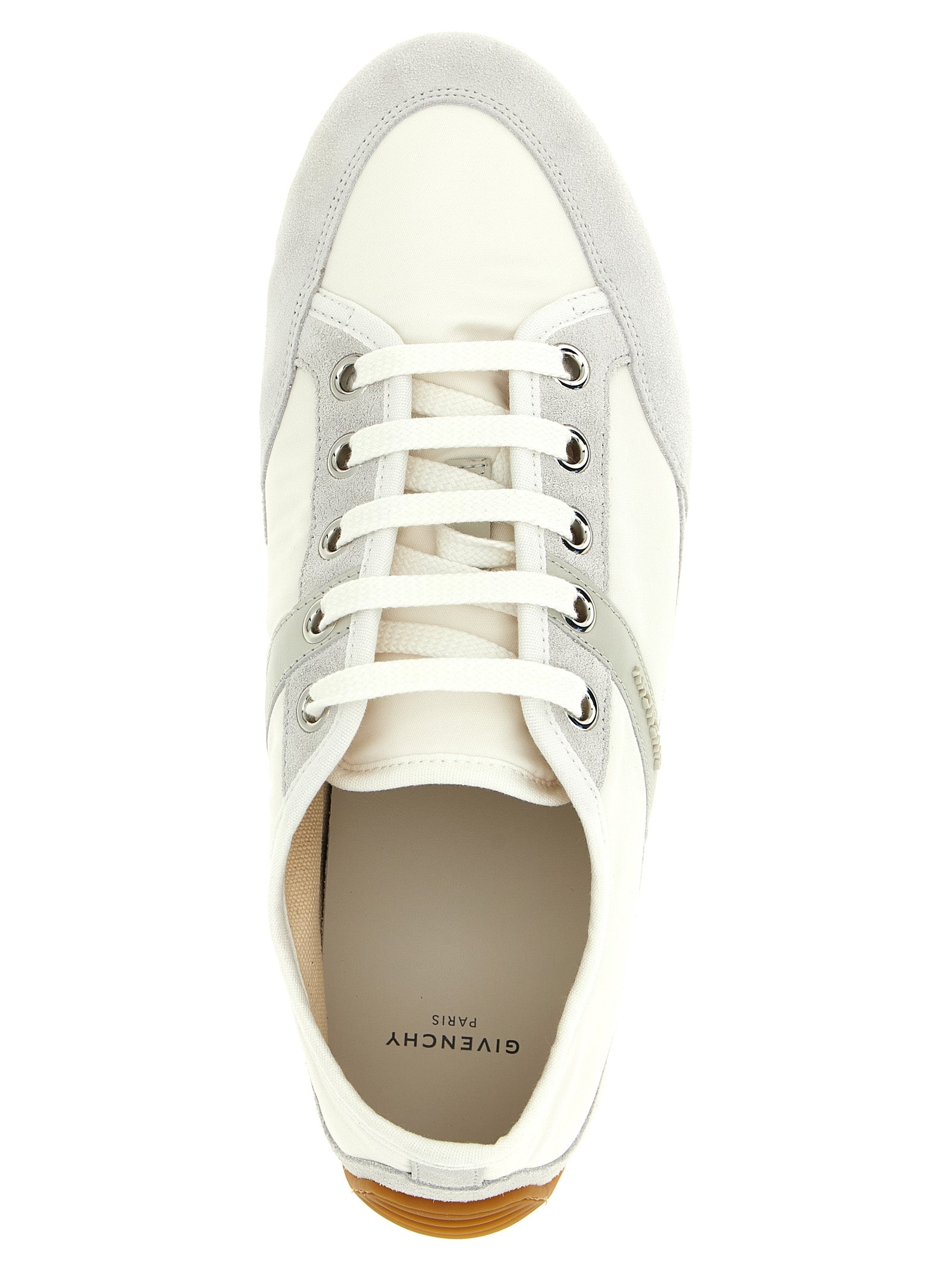 Givenchy White Polyamide Low Top Sneakers Givenchy
