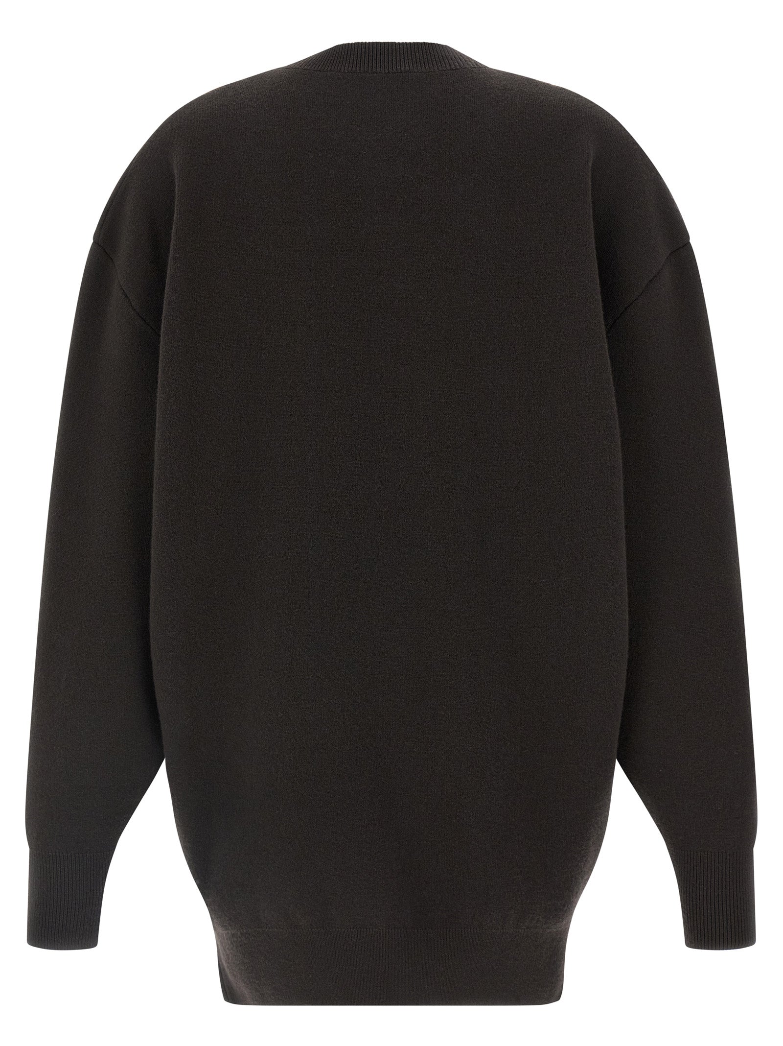 Tom Ford Brown Virgin Wool Short Dress Tom Ford