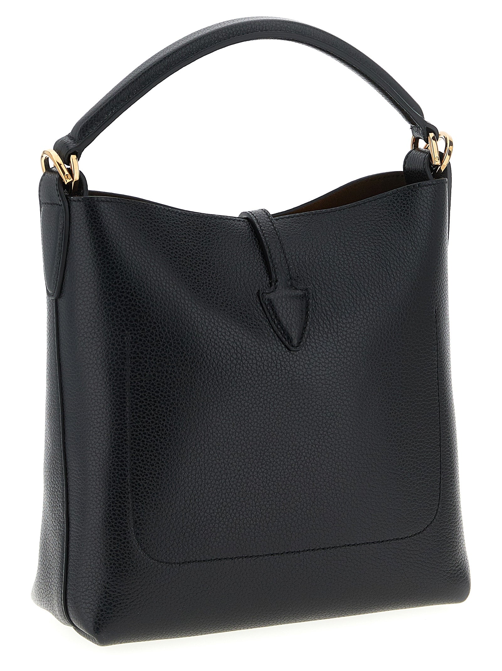 Tod's Black Calfskin Handbag Tod's