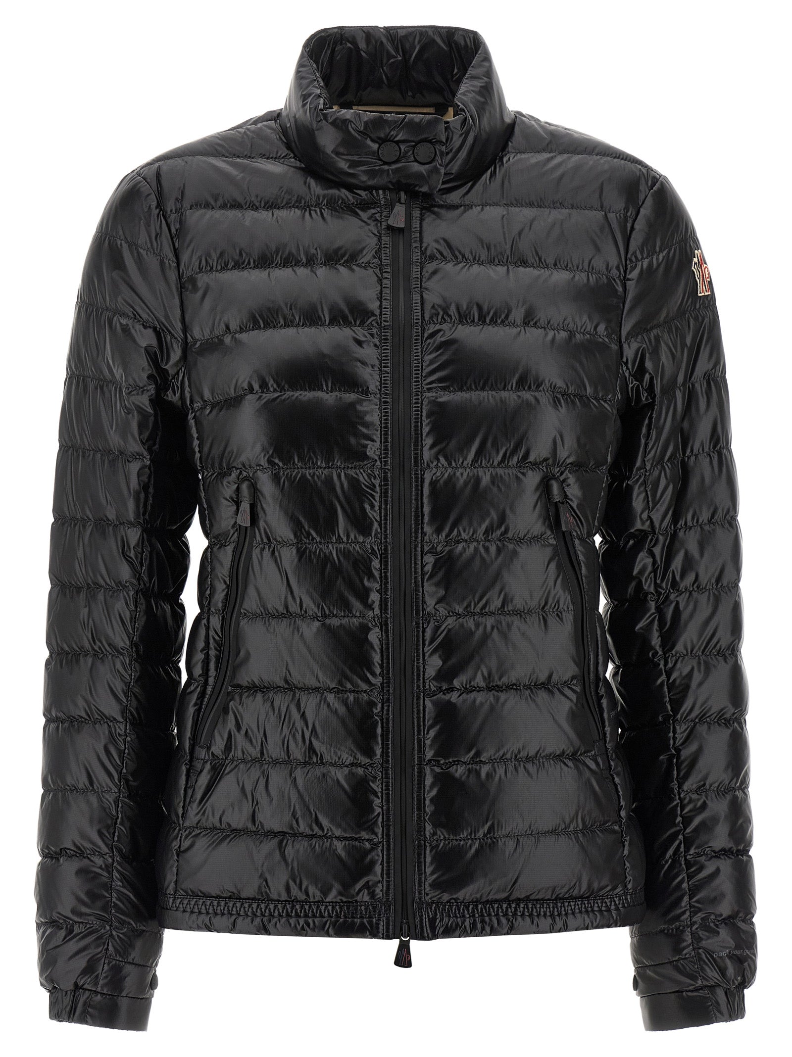 Moncler Grenoble Black Polyamide Full-Length Jacket Moncler Grenoble
