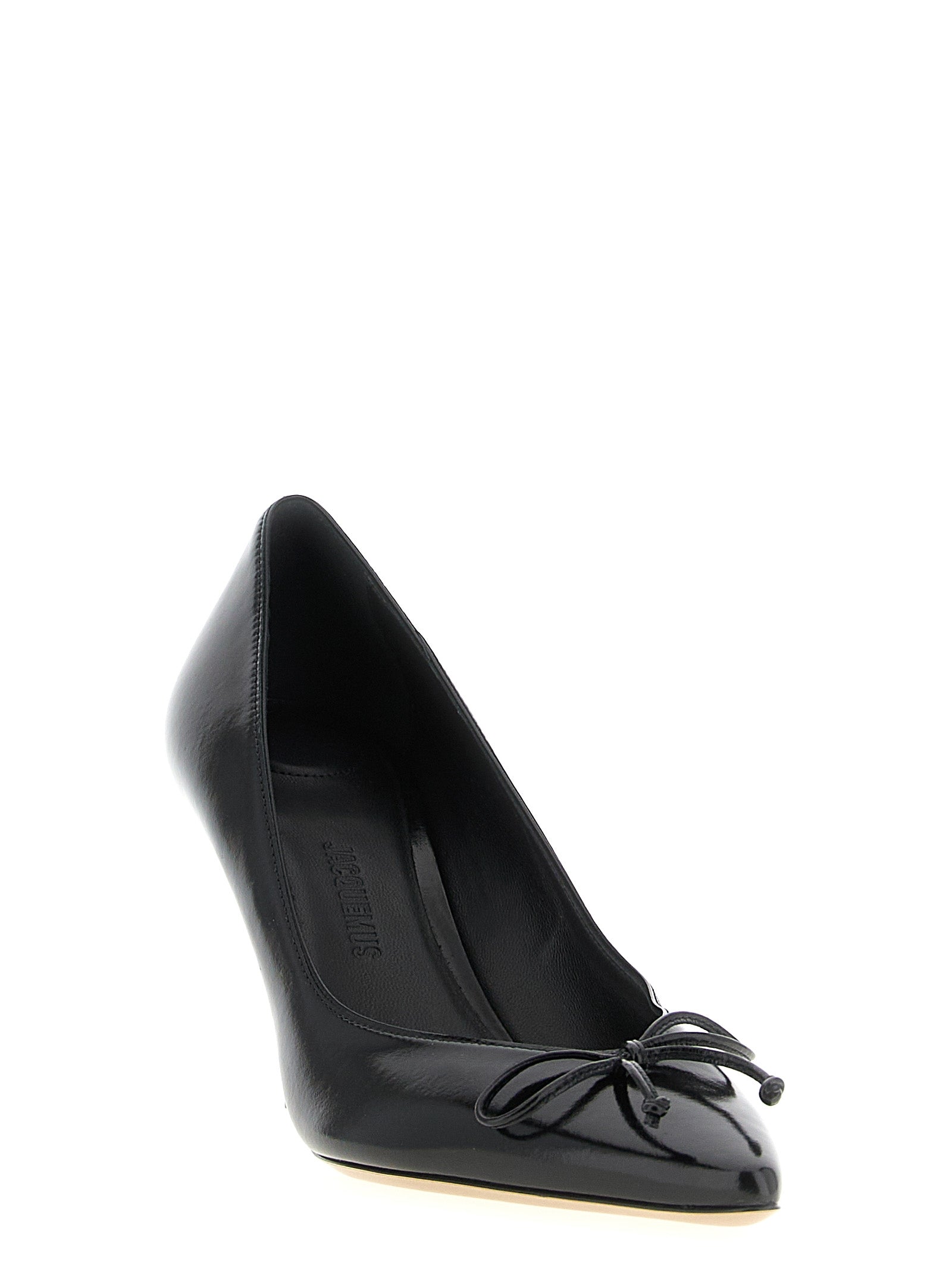 Jacquemus Black Cowhide High Heel Pumps Jacquemus