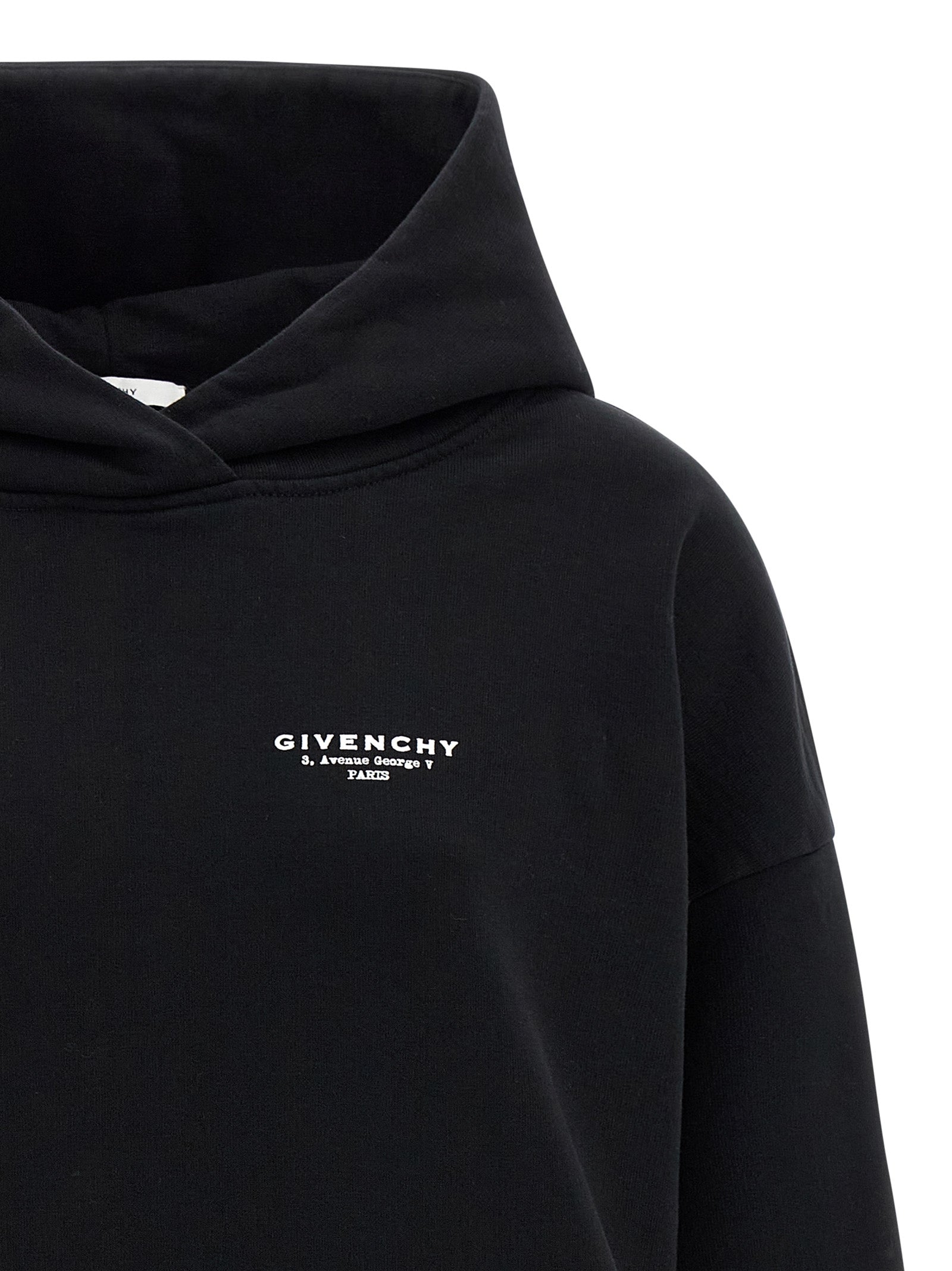 Givenchy Bicolor Cotton Hoodie Givenchy