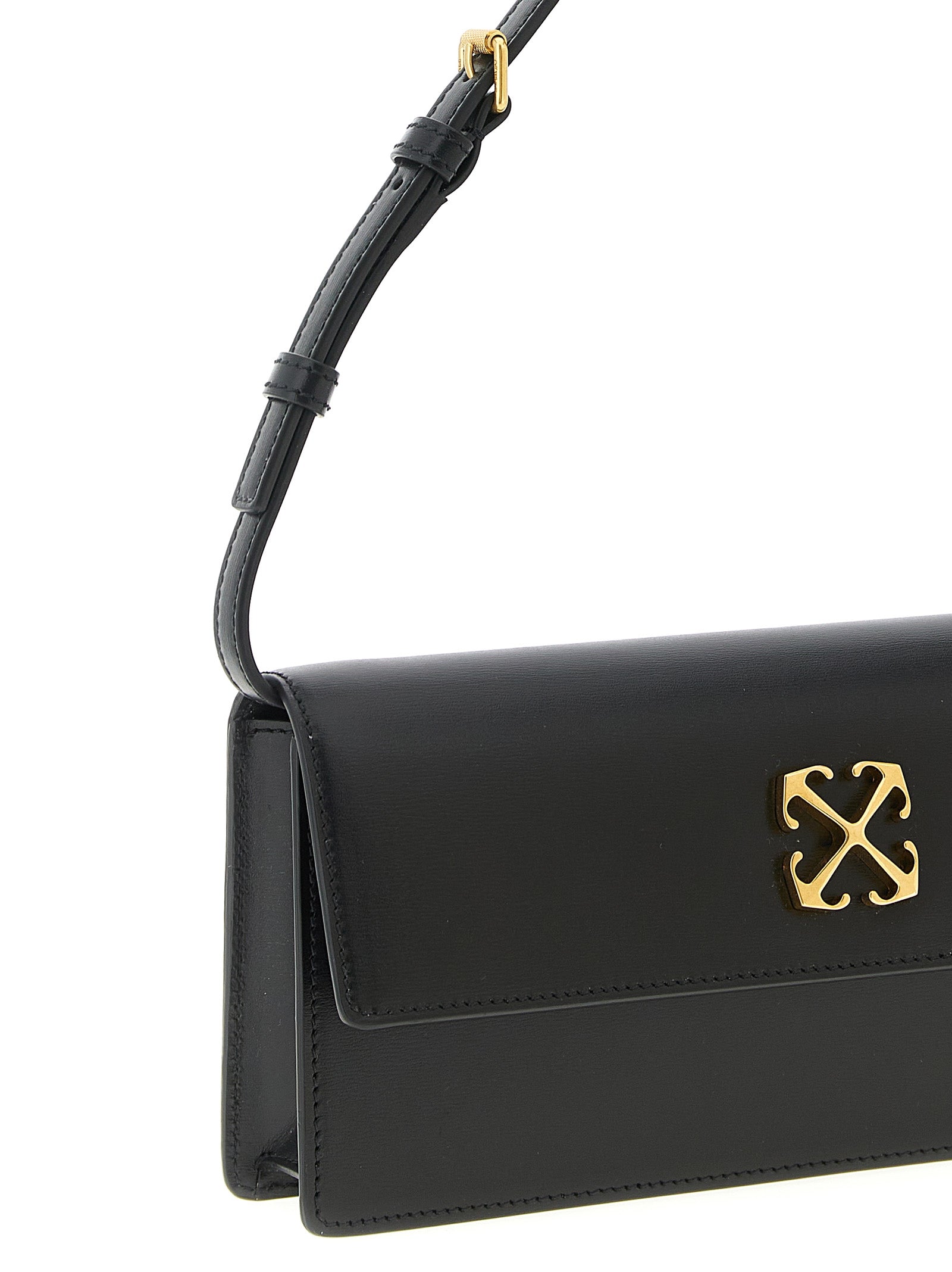 Off-White Black Polyester Shoulder Bag Off-White
