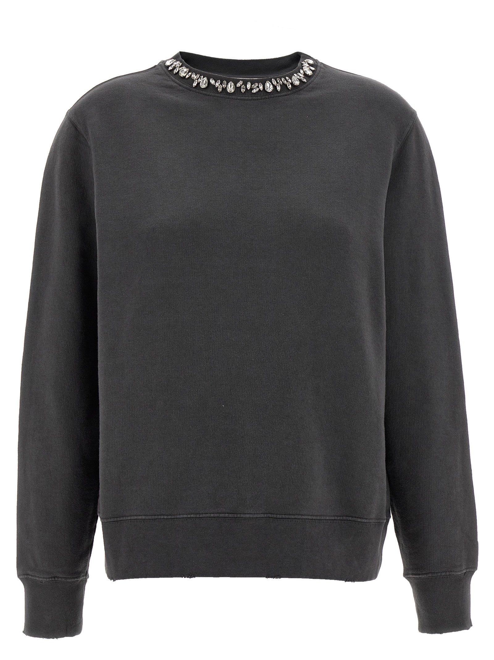Golden Goose Gray Cotton Sweatshirt Golden Goose