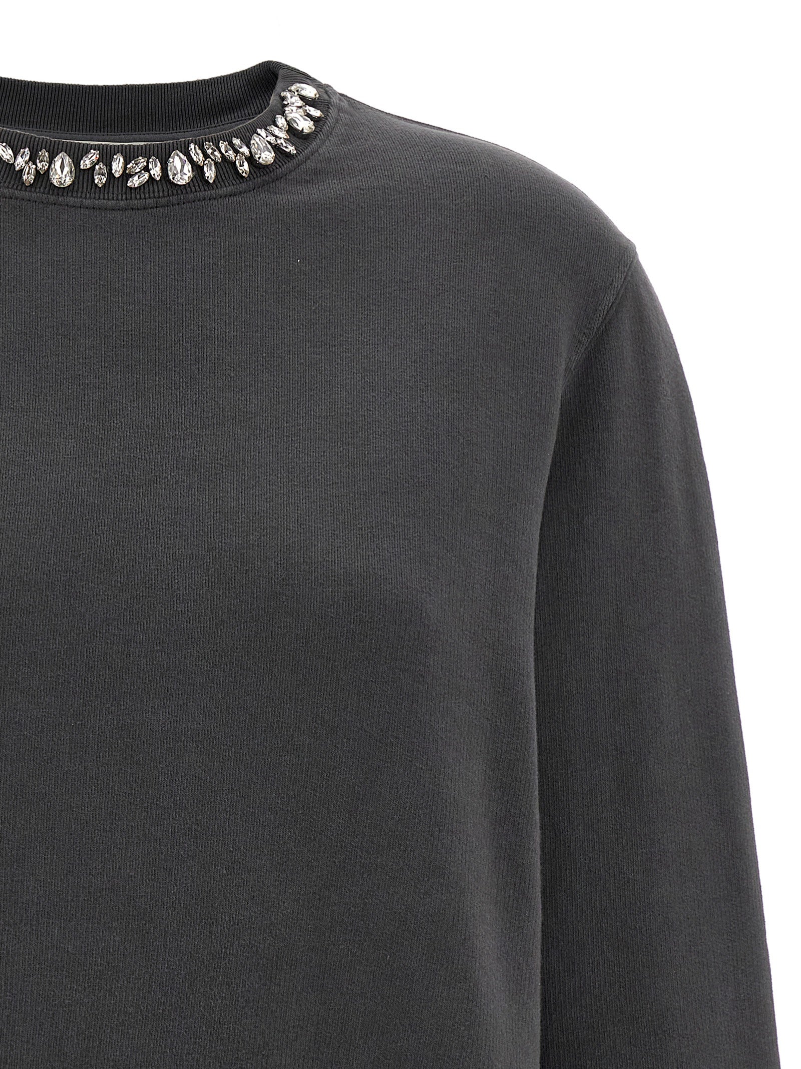 Golden Goose Gray Cotton Sweatshirt Golden Goose