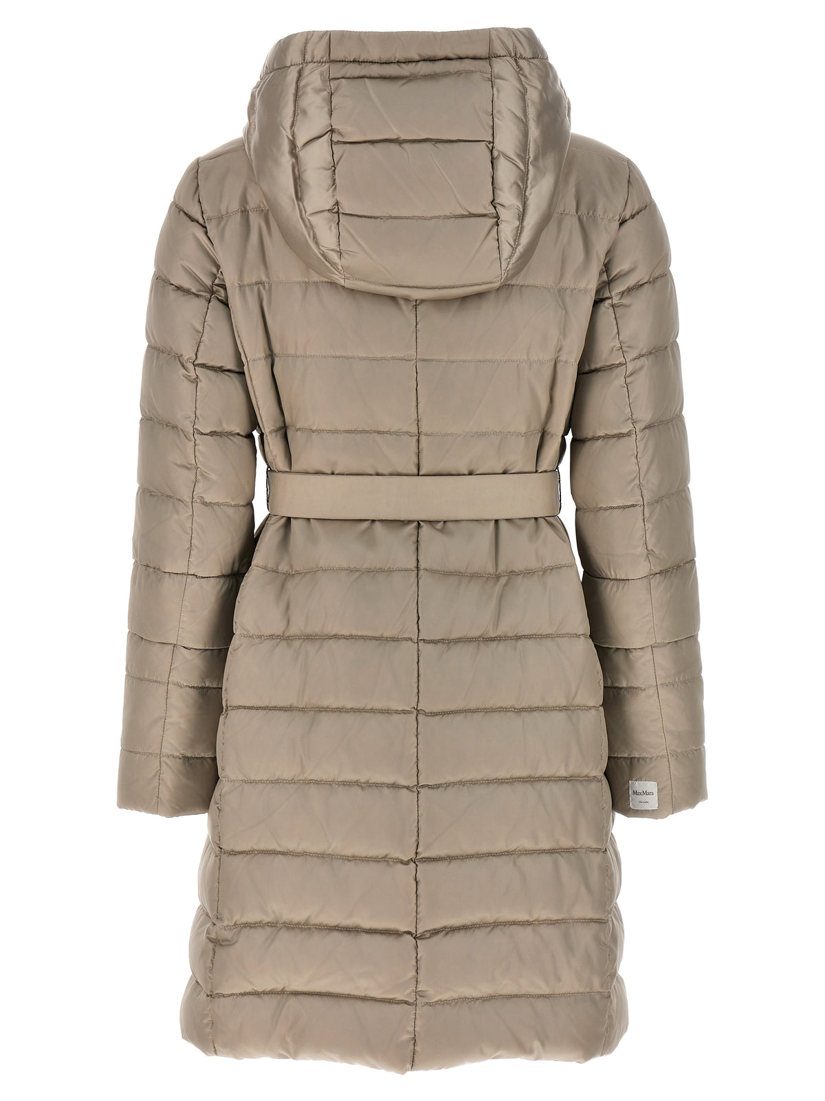 Max Mara Beige Polyamide Full-Length Jacket Max Mara