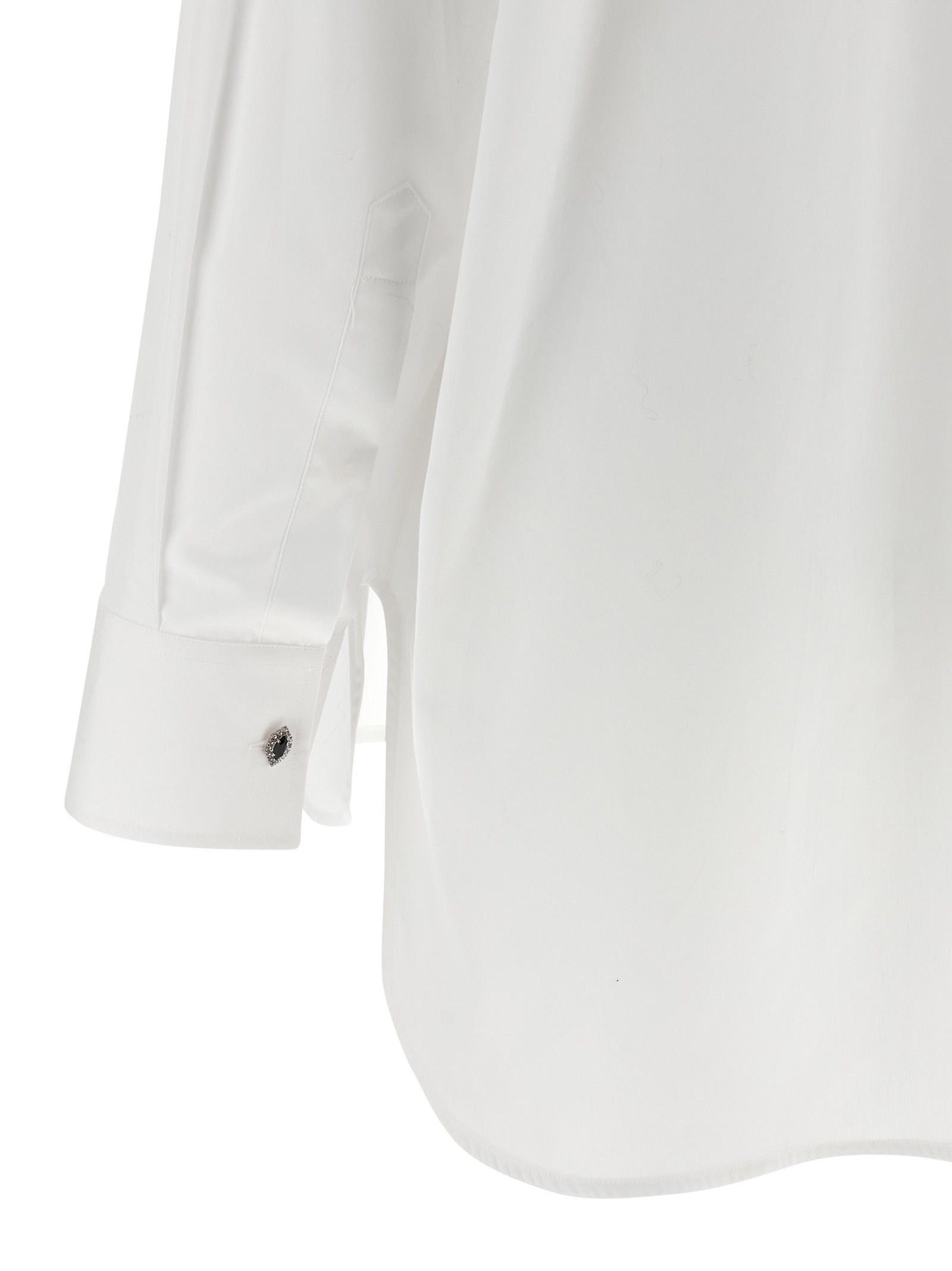 Golden Goose White Cotton Blouse Golden Goose