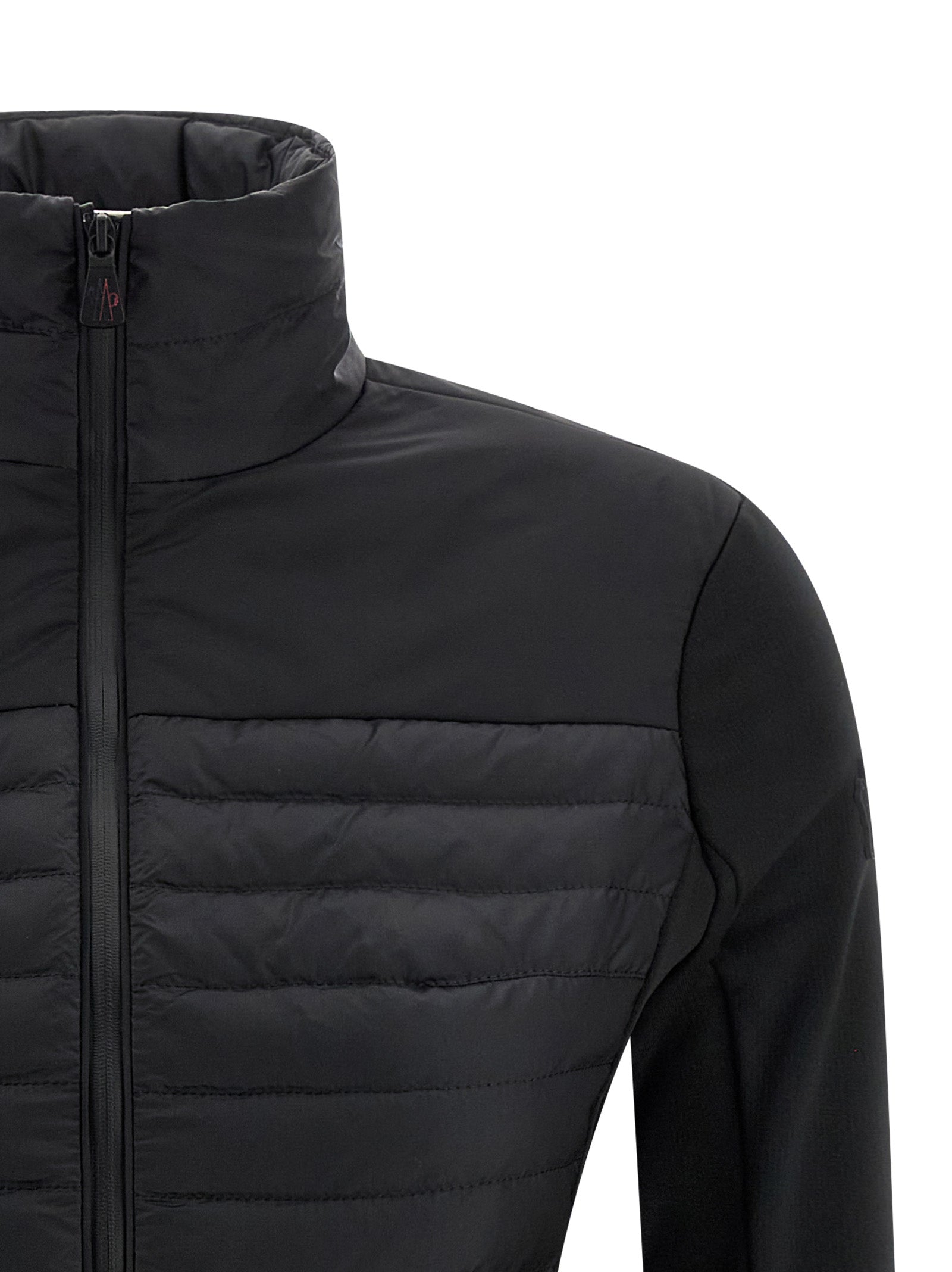 Moncler Grenoble Black Polyamide Cardigan Moncler Grenoble