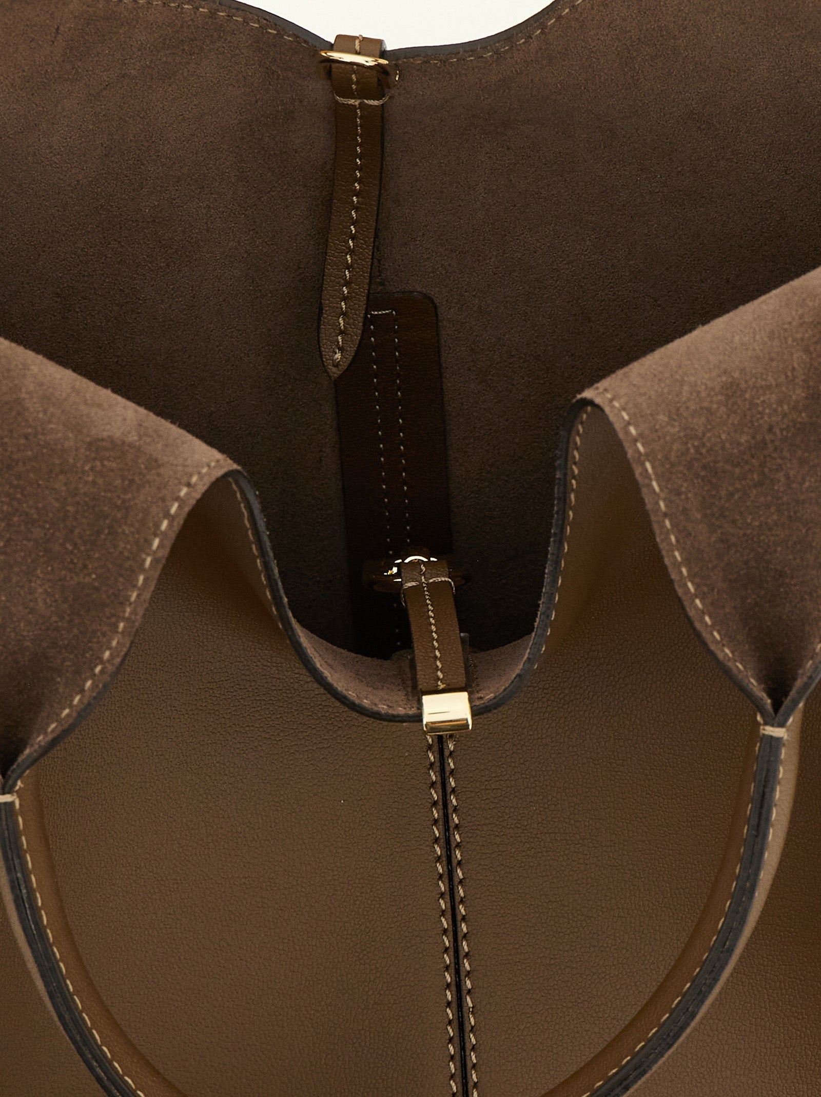 Tod's Brown Calfskin Handbag Tod's