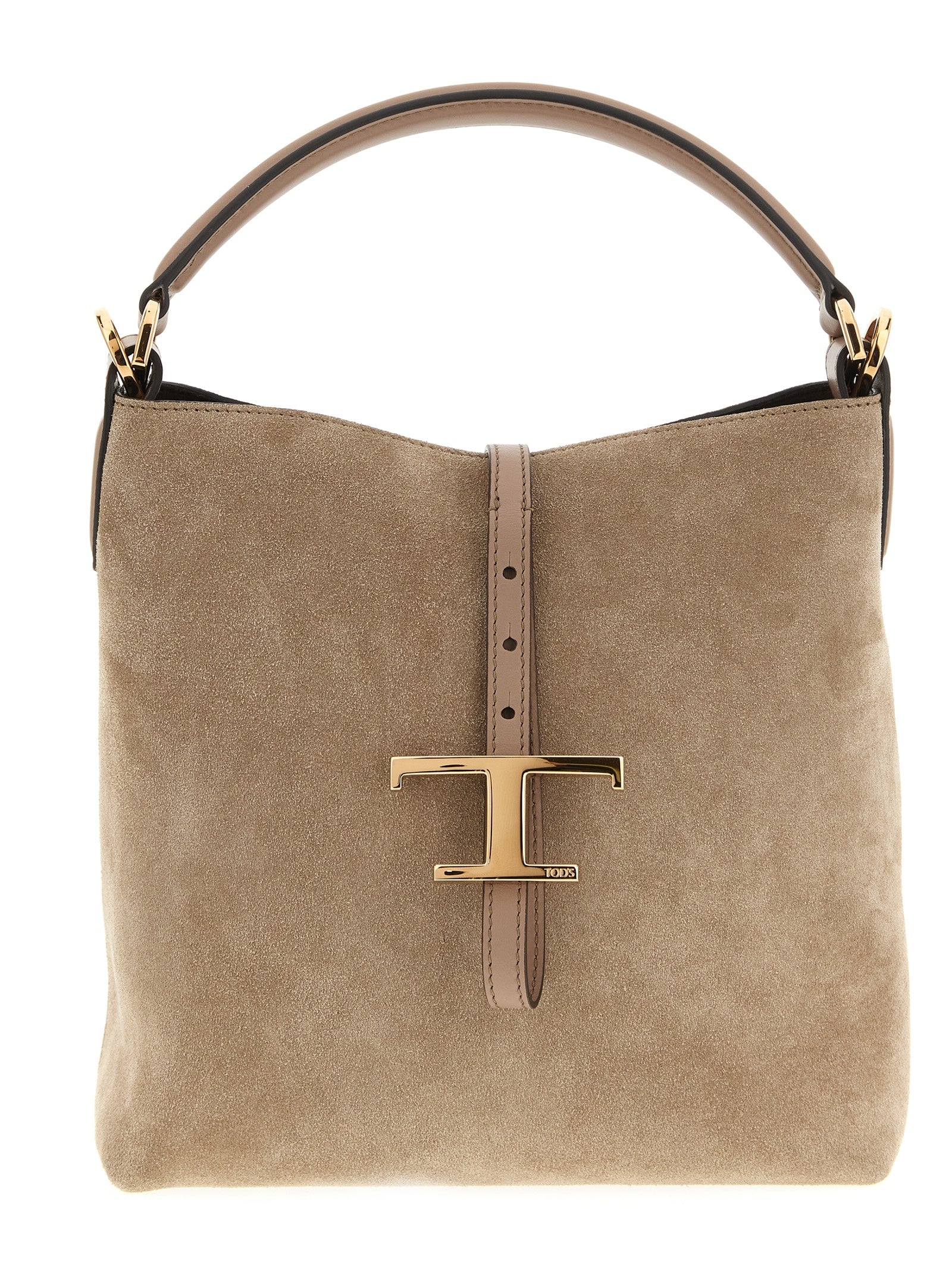Tod's Beige Calfskin Handbag Tod's