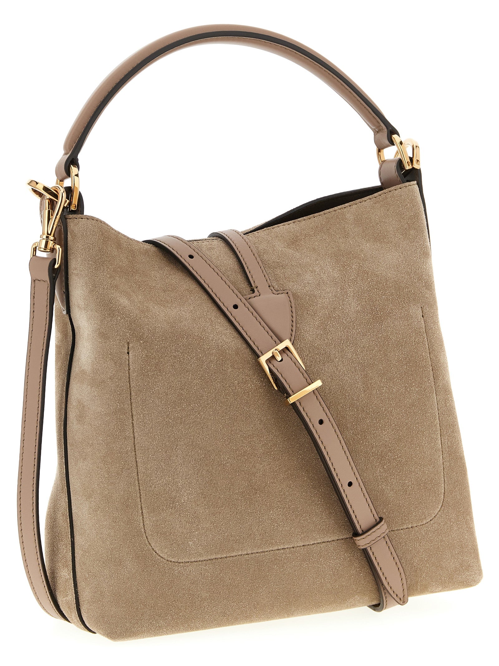 Tod's Beige Calfskin Handbag Tod's