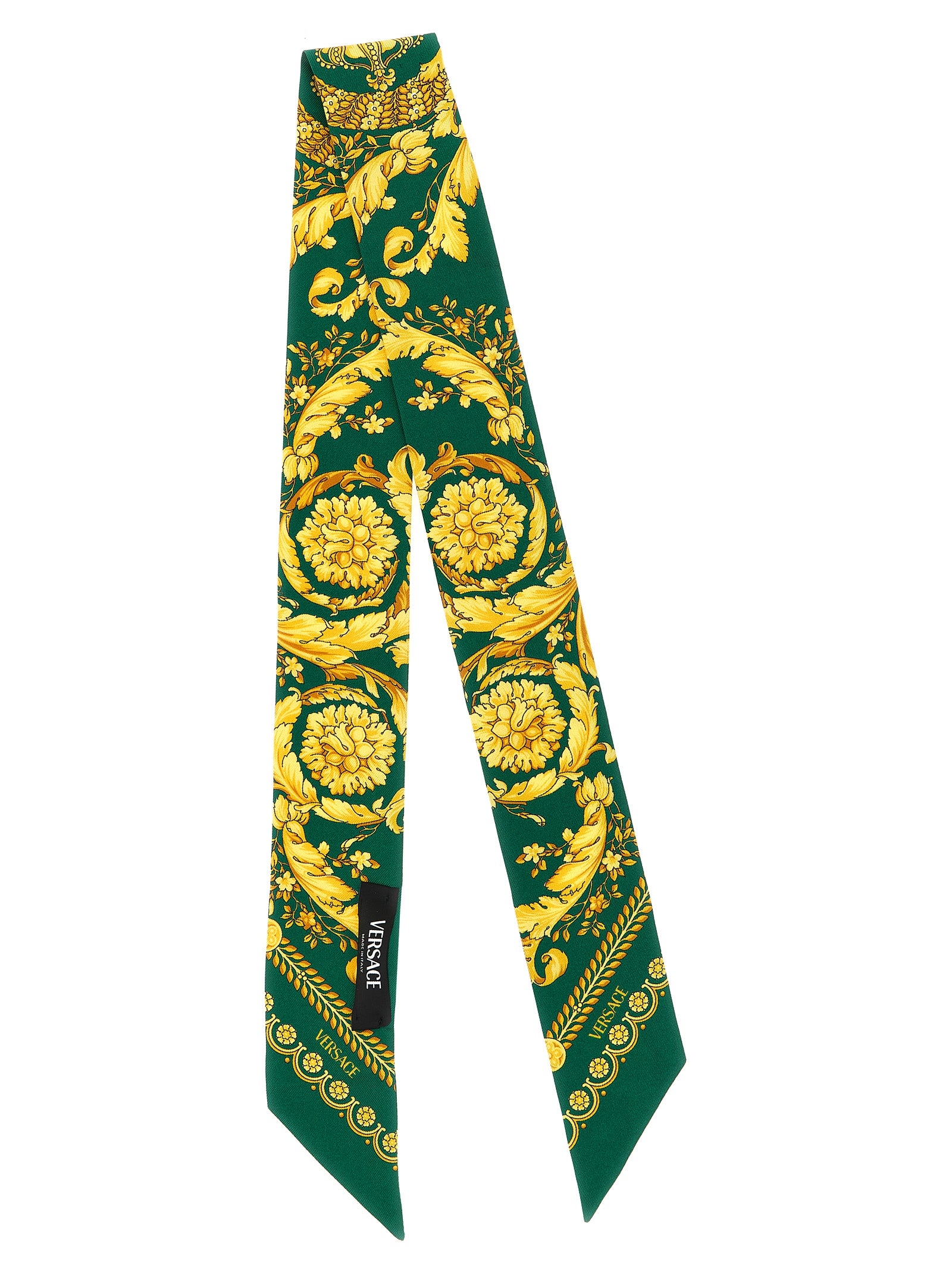 Versace Multicolor Silk Tie Versace
