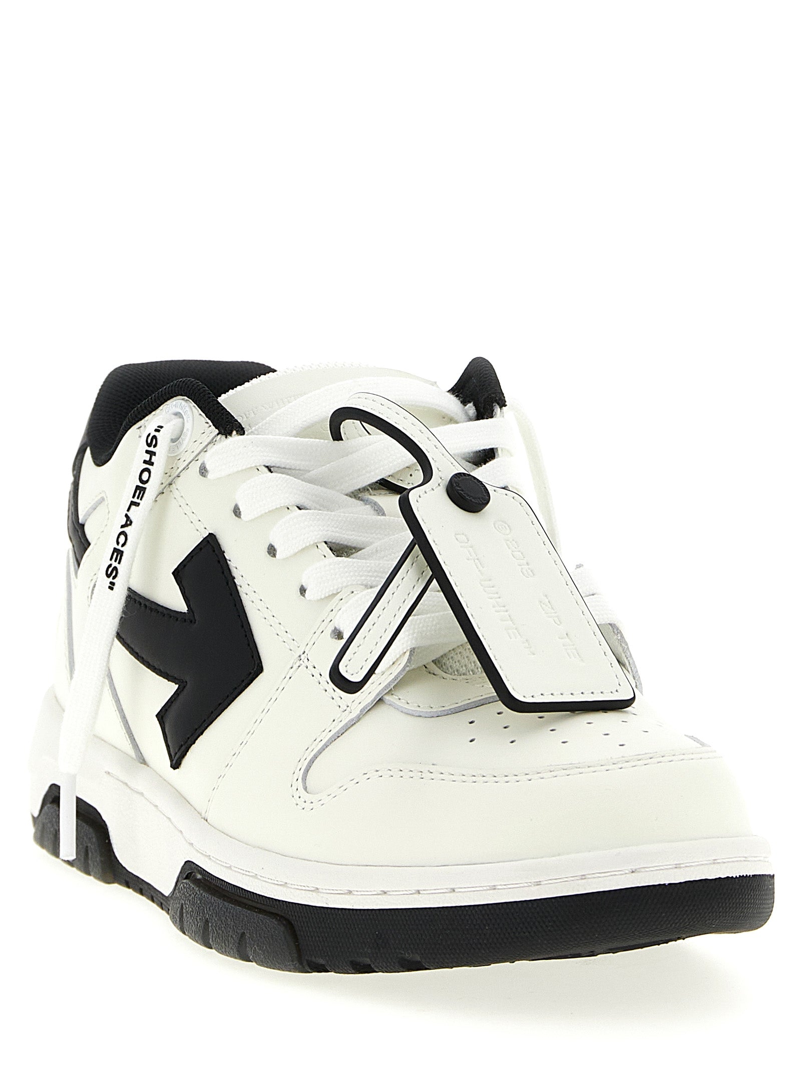 Off-White Bicolor Calfskin Low Top Sneakers Off-White