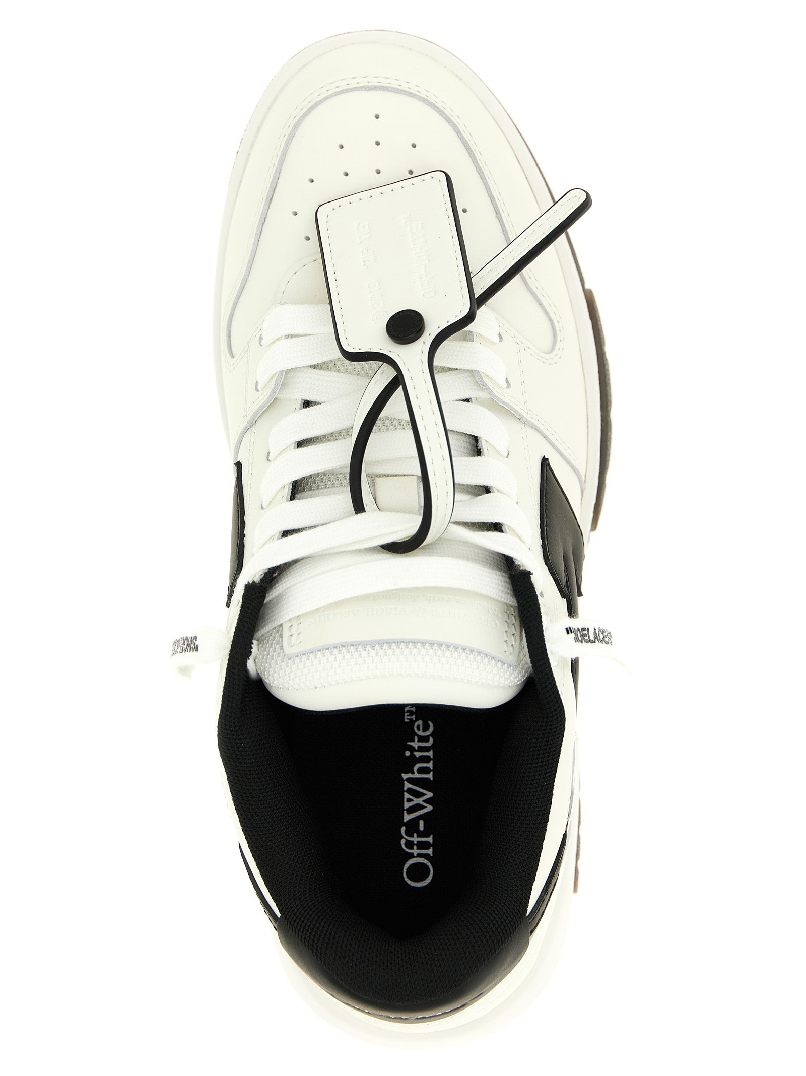 Off-White Bicolor Calfskin Low Top Sneakers Off-White