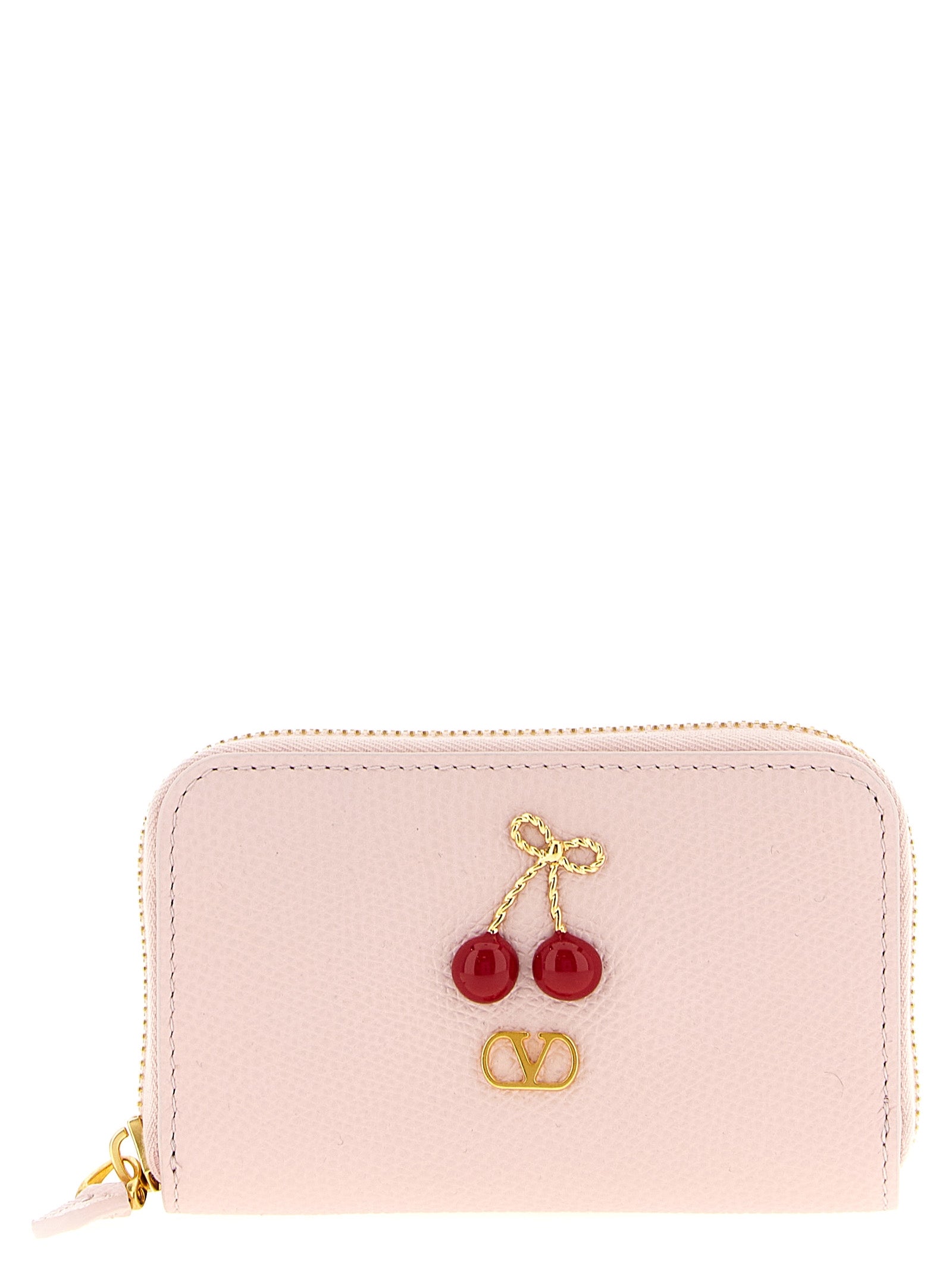 Valentino Garavani Multicolor Calfskin Cardholder Valentino Garavani