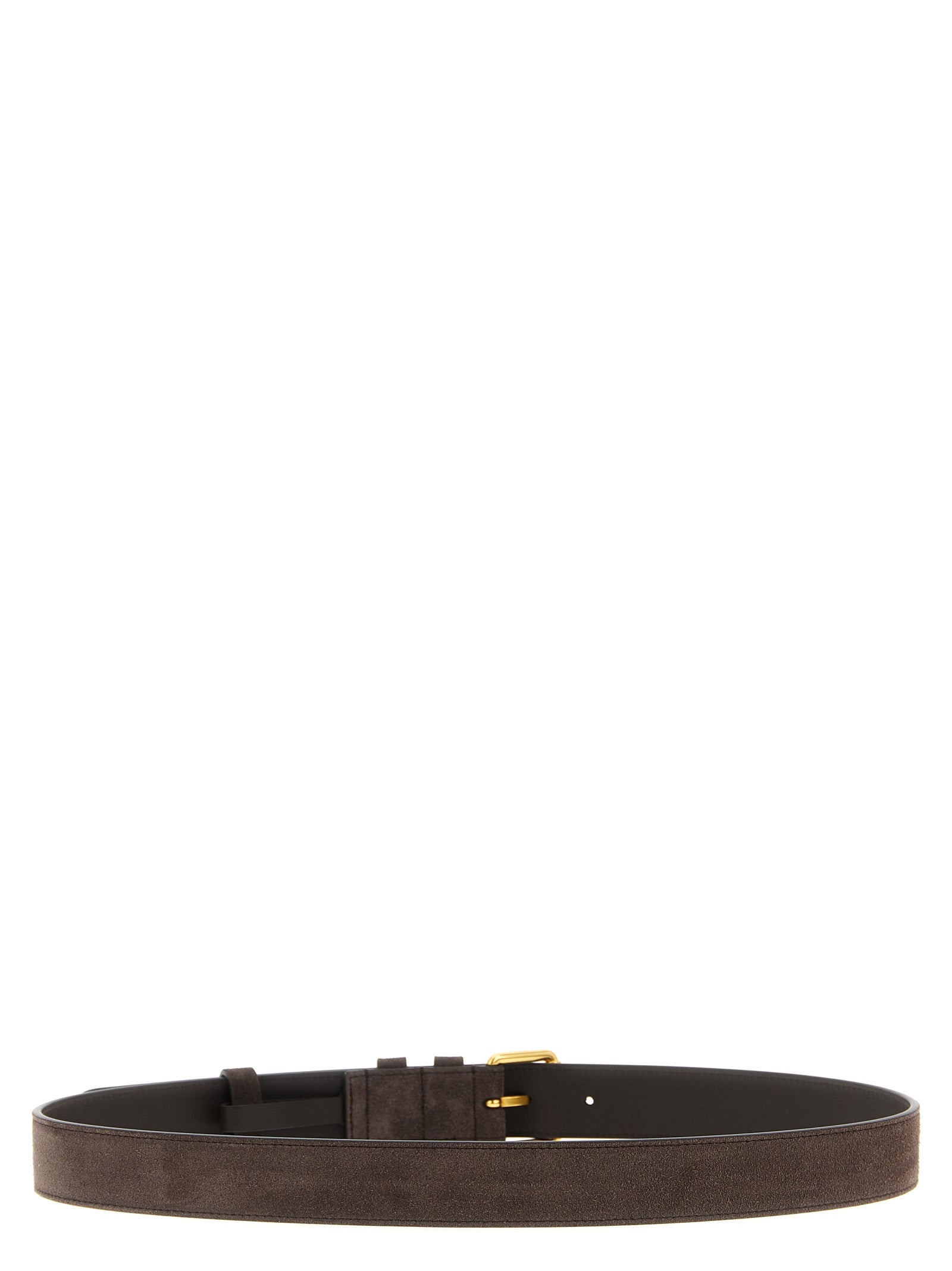 Valentino Garavani Brown Cowhide Belt Valentino Garavani